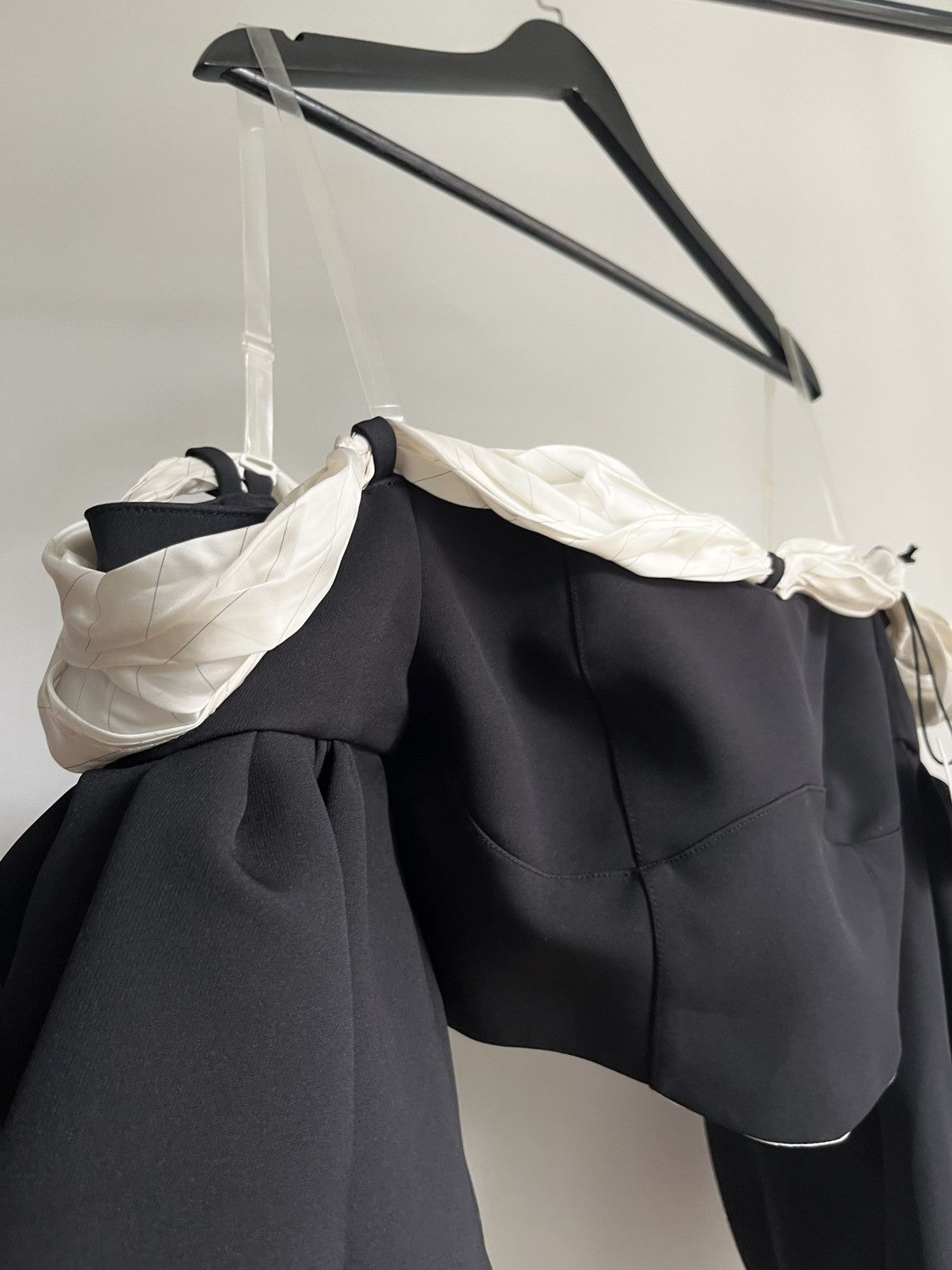 Other Rare Akikoaoki AW23 runway bustier off-shoulder cropped top Size S / US 4 / IT 40 - 9 Thumbnail