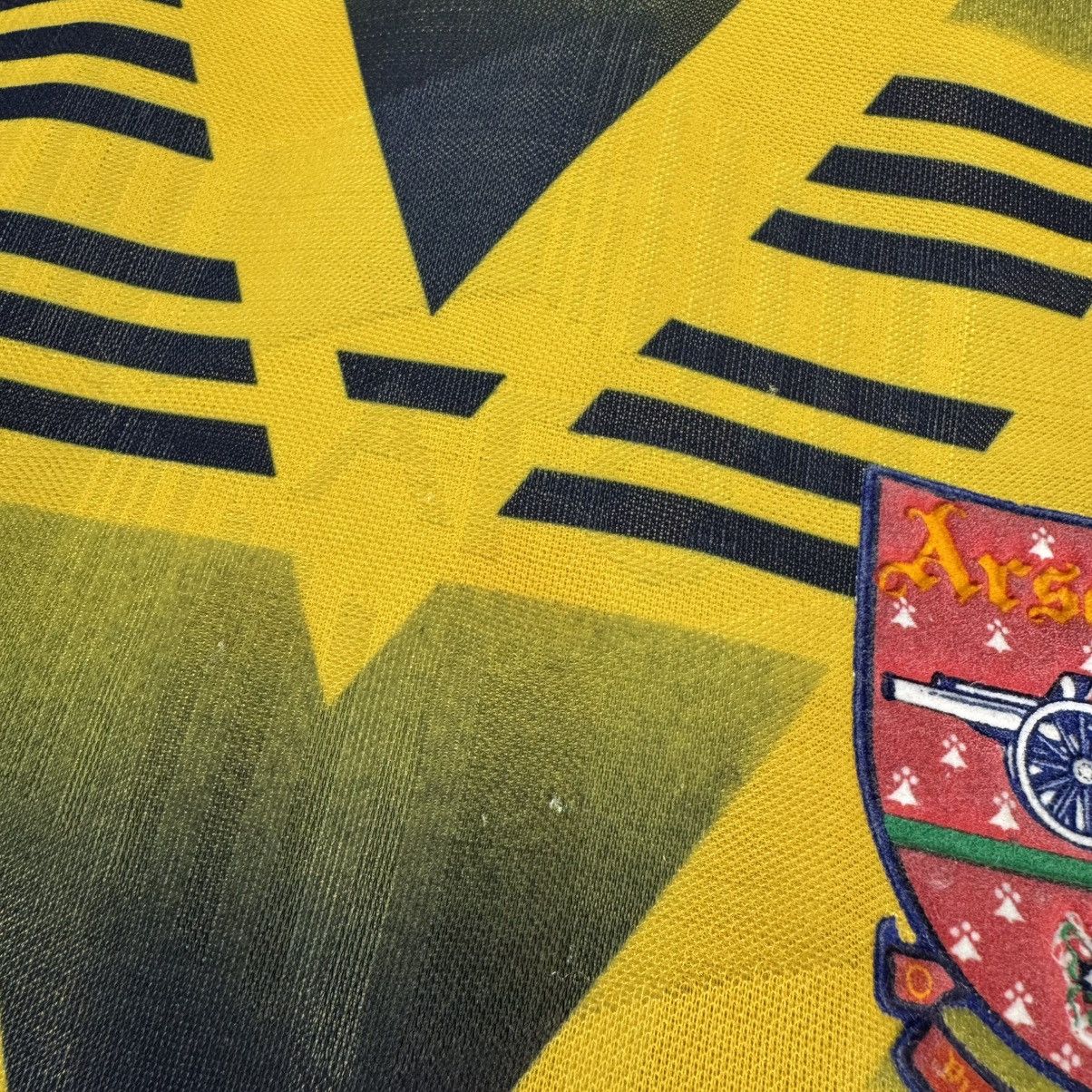 Adidas ARSENAL 1991 1993 AWAY FOOTBALL SHIRT SOCCER JERSEY VINTAGE Size US M / EU 48-50 / 2 - 11 Thumbnail