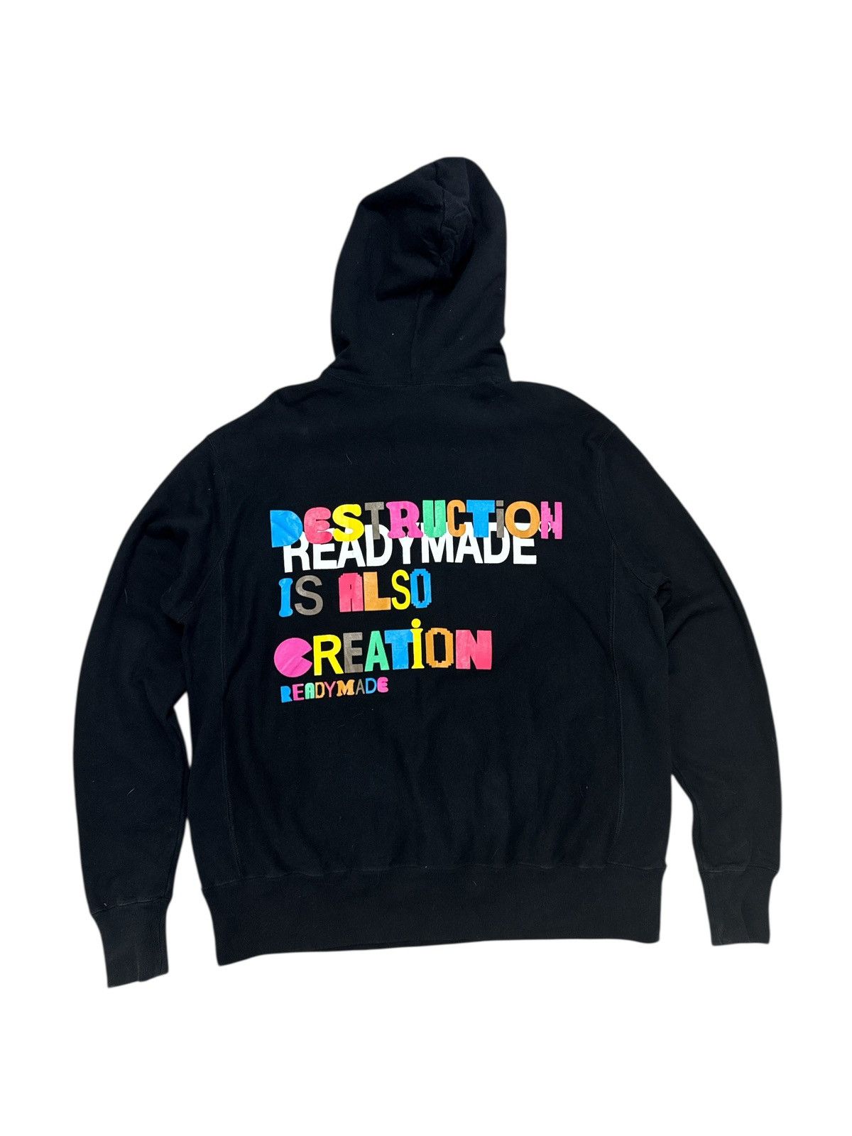 READYMADE READYMADE JAPAN 21SS COLLAPSED FACE HOODIE Size US M / EU 48-50 / 2 - 2 Thumbnail