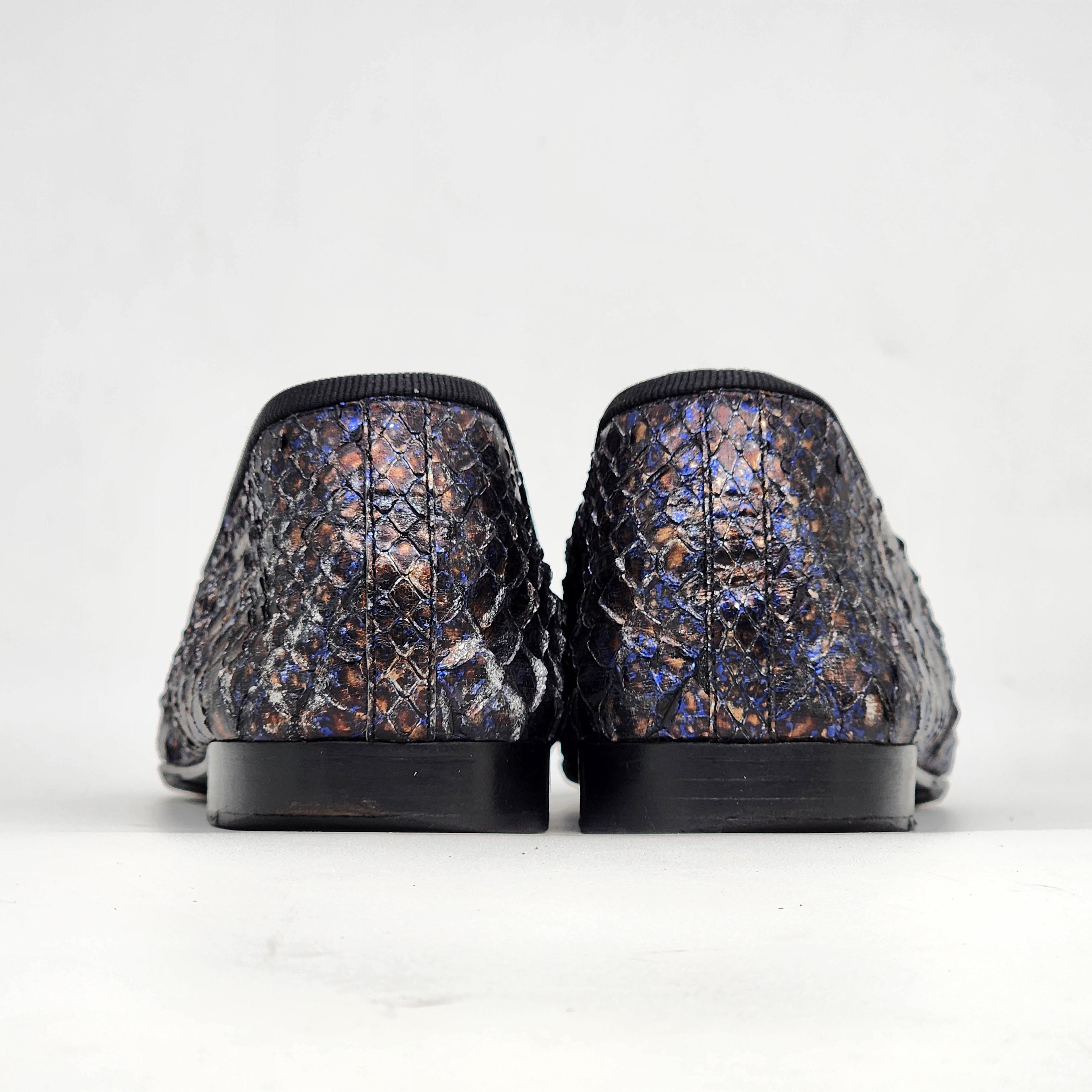 Chanel Chanel - Phyton Leather Ballerina Flats Size US 7.5 / IT 37.5 - 7 Thumbnail
