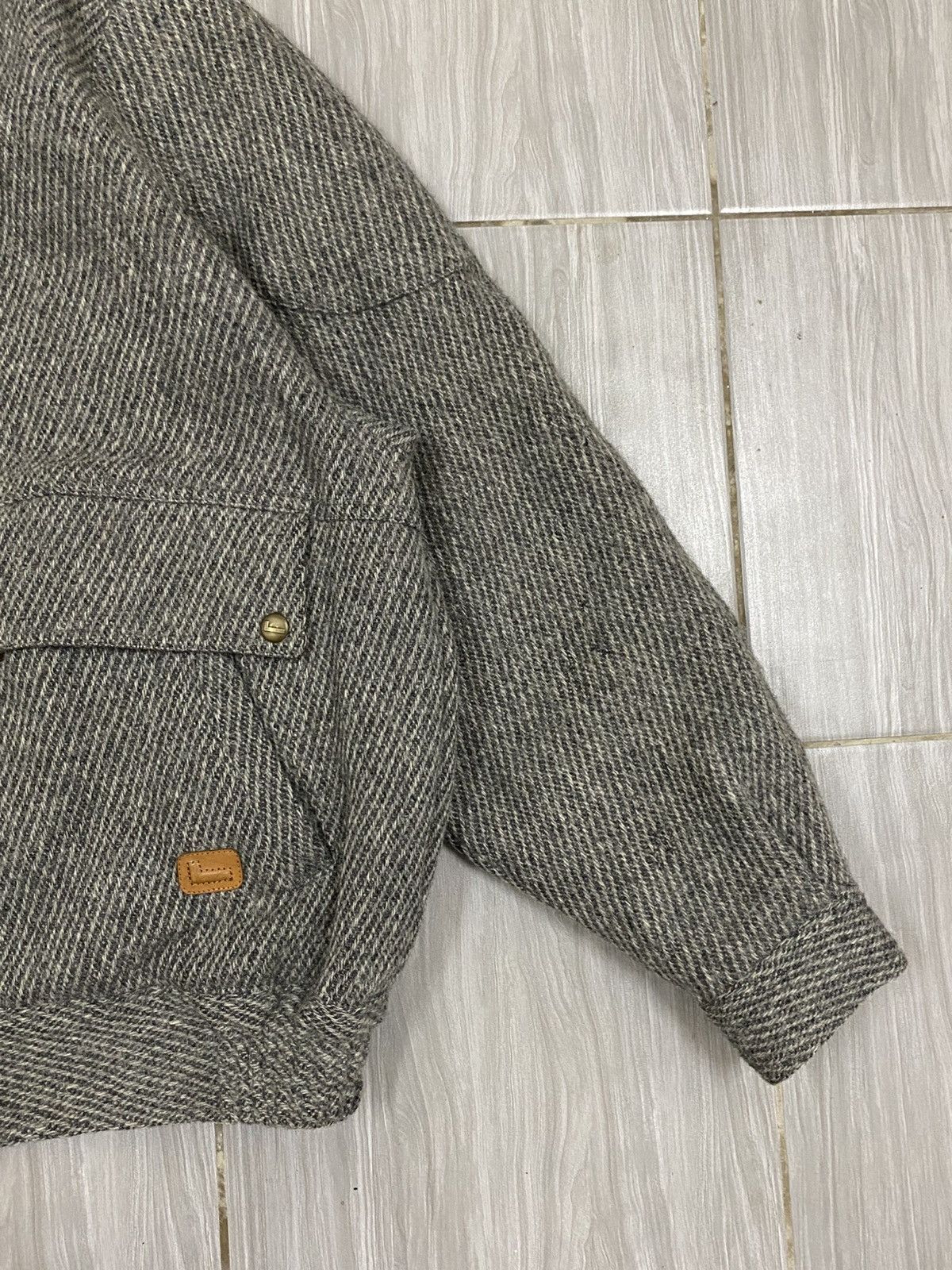 Lancel Vintage Lancel Wool Jacket Issey Miyake Style Size US L / EU 52-54 / 3 - 4 Thumbnail