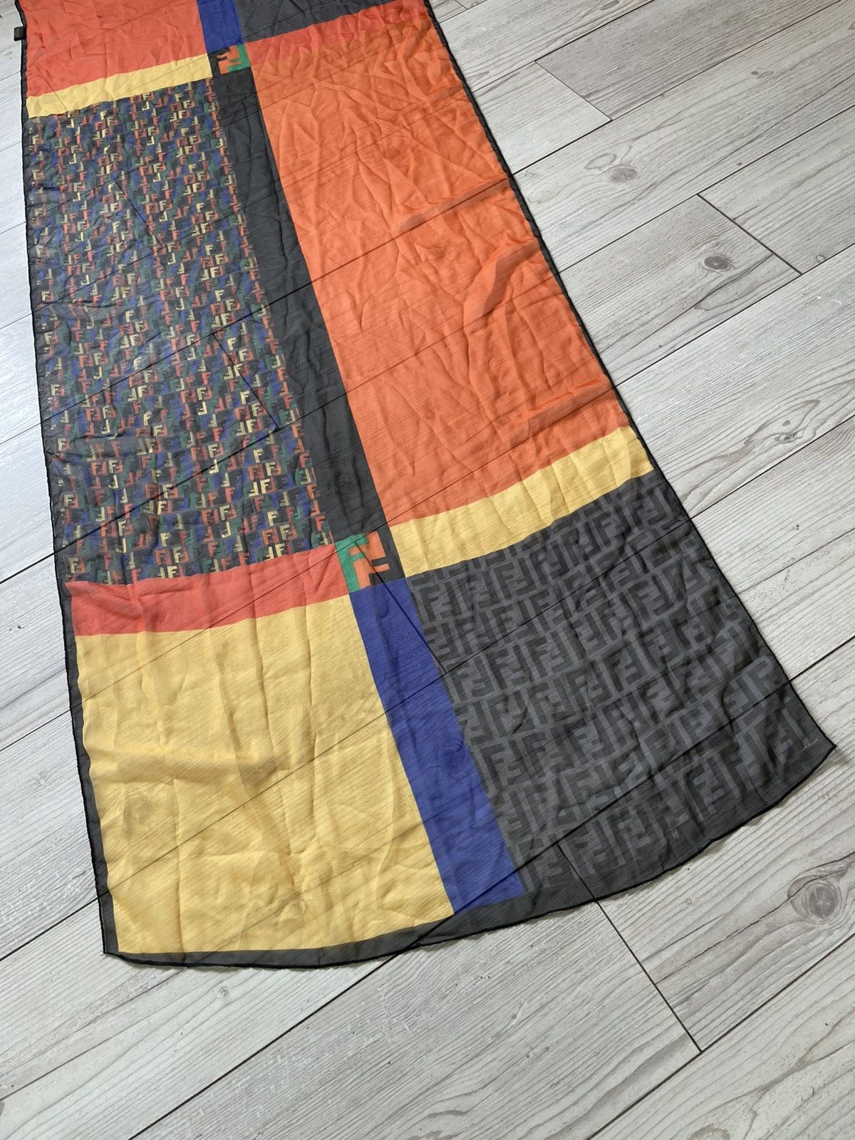 Fendi Fendi Silk Scarf Size ONE SIZE - 6 Thumbnail