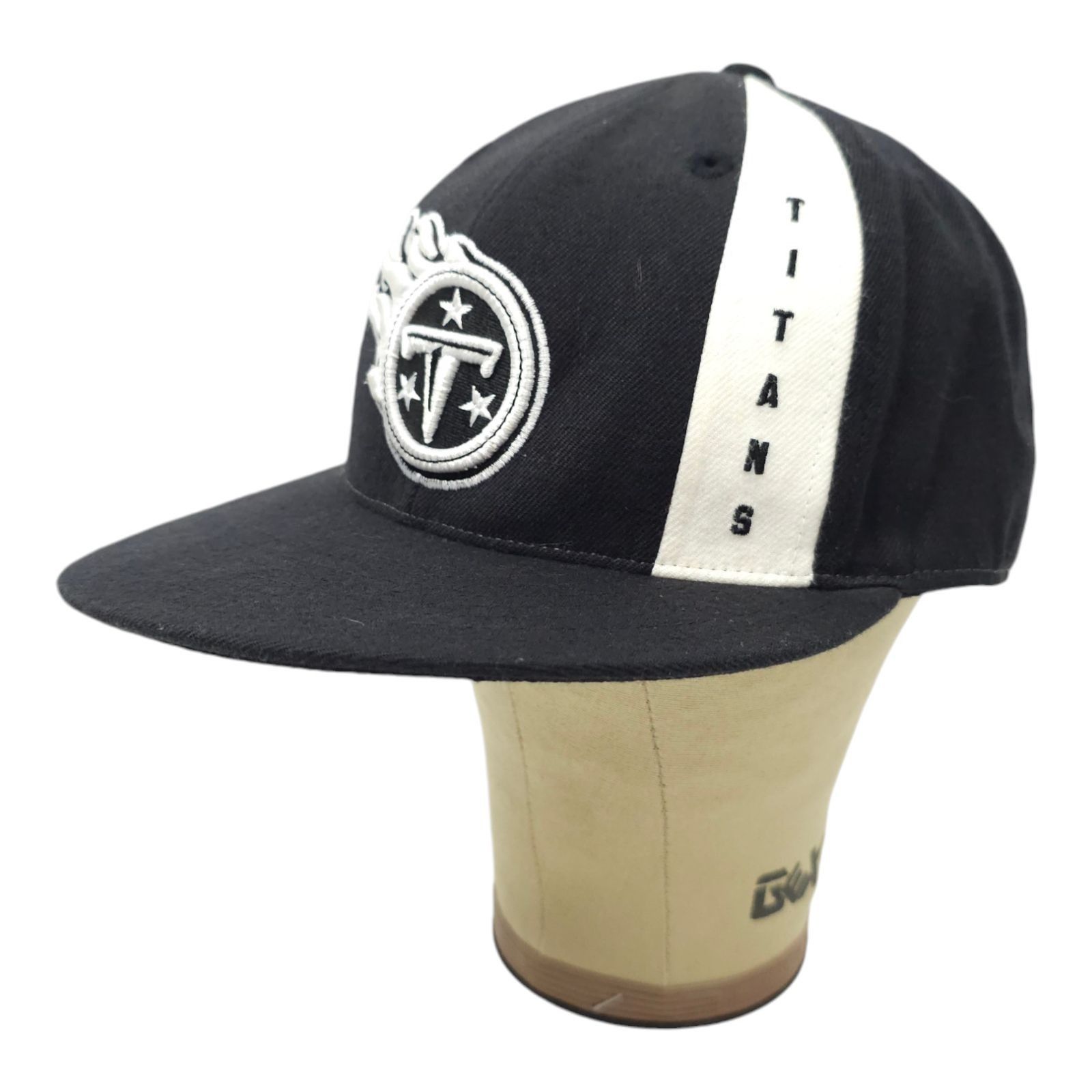Mitchell & Ness Tennessee Titans NFL Fitted Wool Cap 7 1/4 Mitchell Ness Vtg Size ONE SIZE - 3 Thumbnail