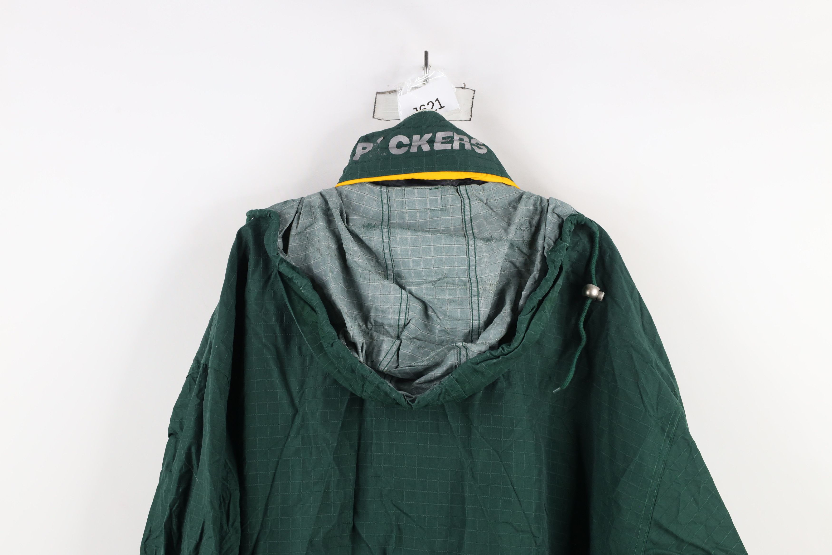 Starter × Vintage Vintage 90s Starter Green Bay Packers Pullover Anorak Jacket Size US XL / EU 56 / 4 - 16 Thumbnail