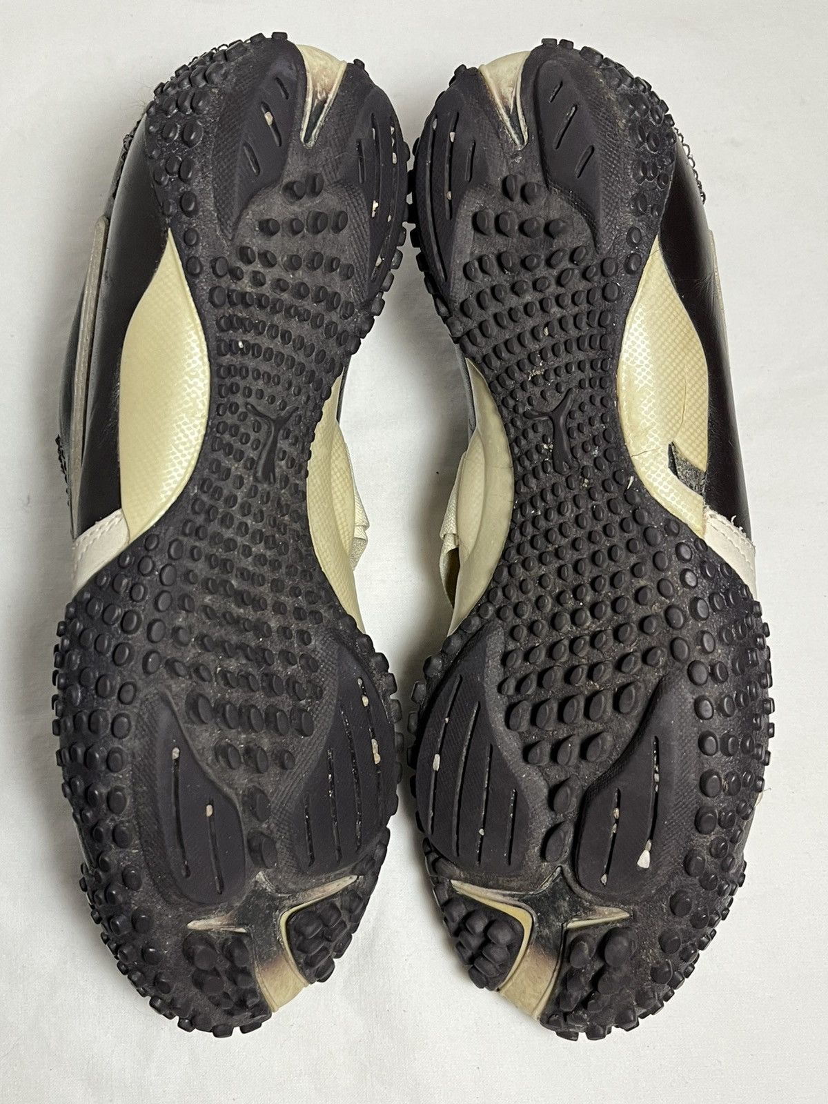 Puma × Vintage Vintage 2000s Leather Puma Mostro Y2k Metal/Blue Sneakers Size US 4.5 / IT 34.5 - 9 Thumbnail