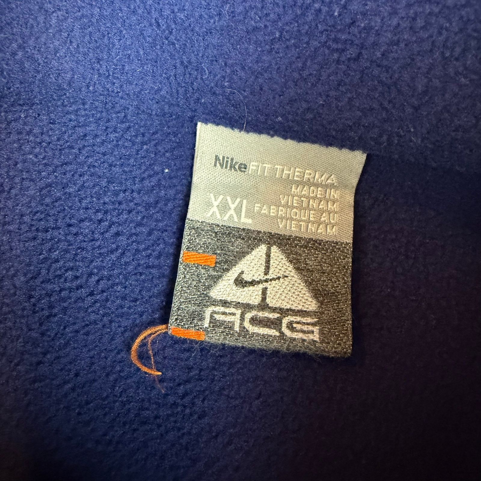 Nike Nike ACG Therma Jacket XXL Blue Full Zip Size US XXL / EU 58 / 5 - 4 Thumbnail
