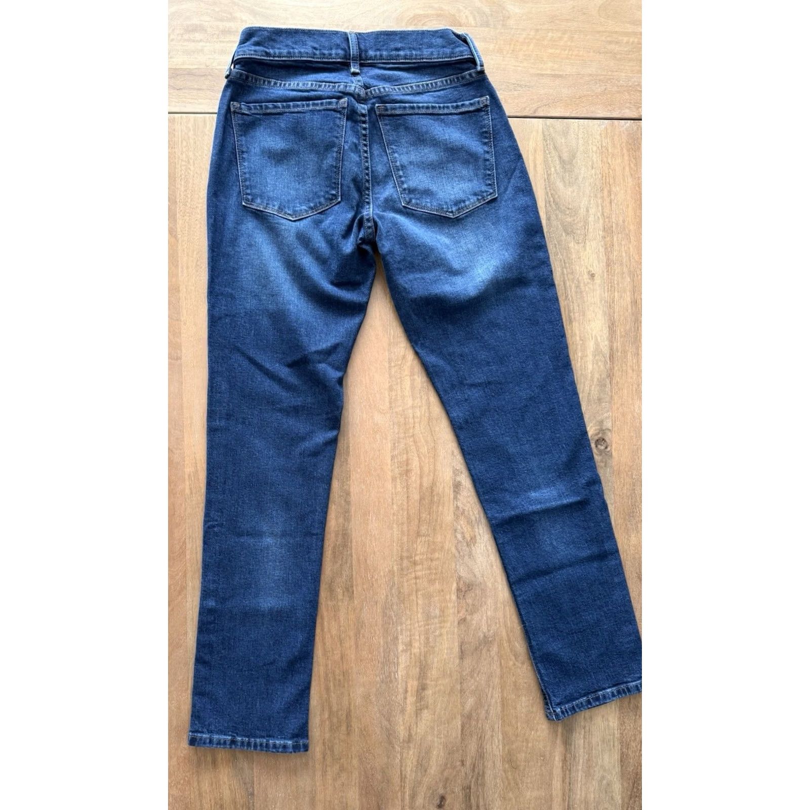 Mott & Bow VINTAGE Mott & Bow Boyfriend Jeans Womens 24x28 26x28 Straight Denim Blue 5-Pocket Mens Girls Size 42" / US 20 - 2 Thumbnail