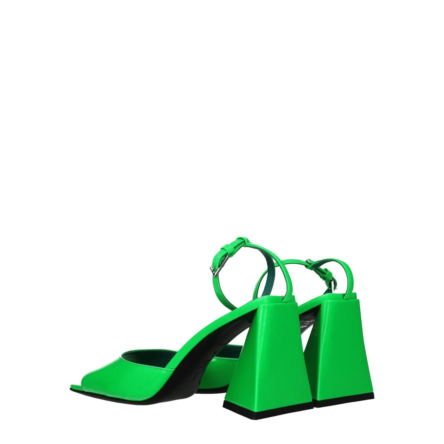 The Attico ob1o1e1224 Leather Sandals in Green Size US 6 / IT 36 - 4 Thumbnail