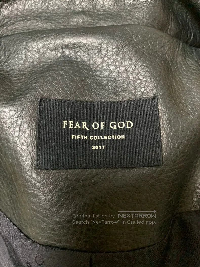Fear of God Fear of God 5th Leather Short Coat. Size US S / EU 44-46 / 1 - 3 Thumbnail