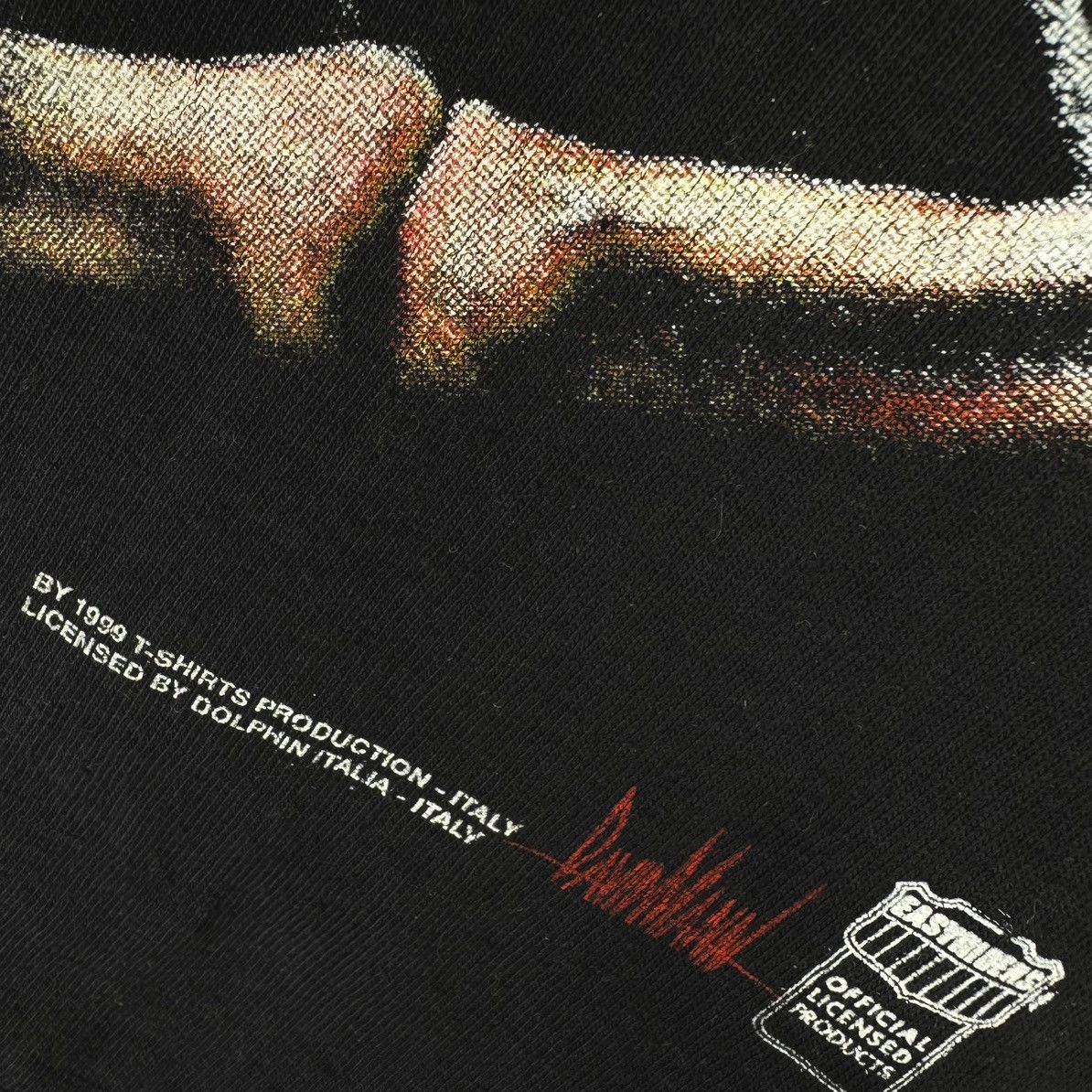 Harley Davidson Vintage 1999 Easyriders Metallica Style Motor Euro T Shirt Size US XL / EU 56 / 4 - 5 Thumbnail