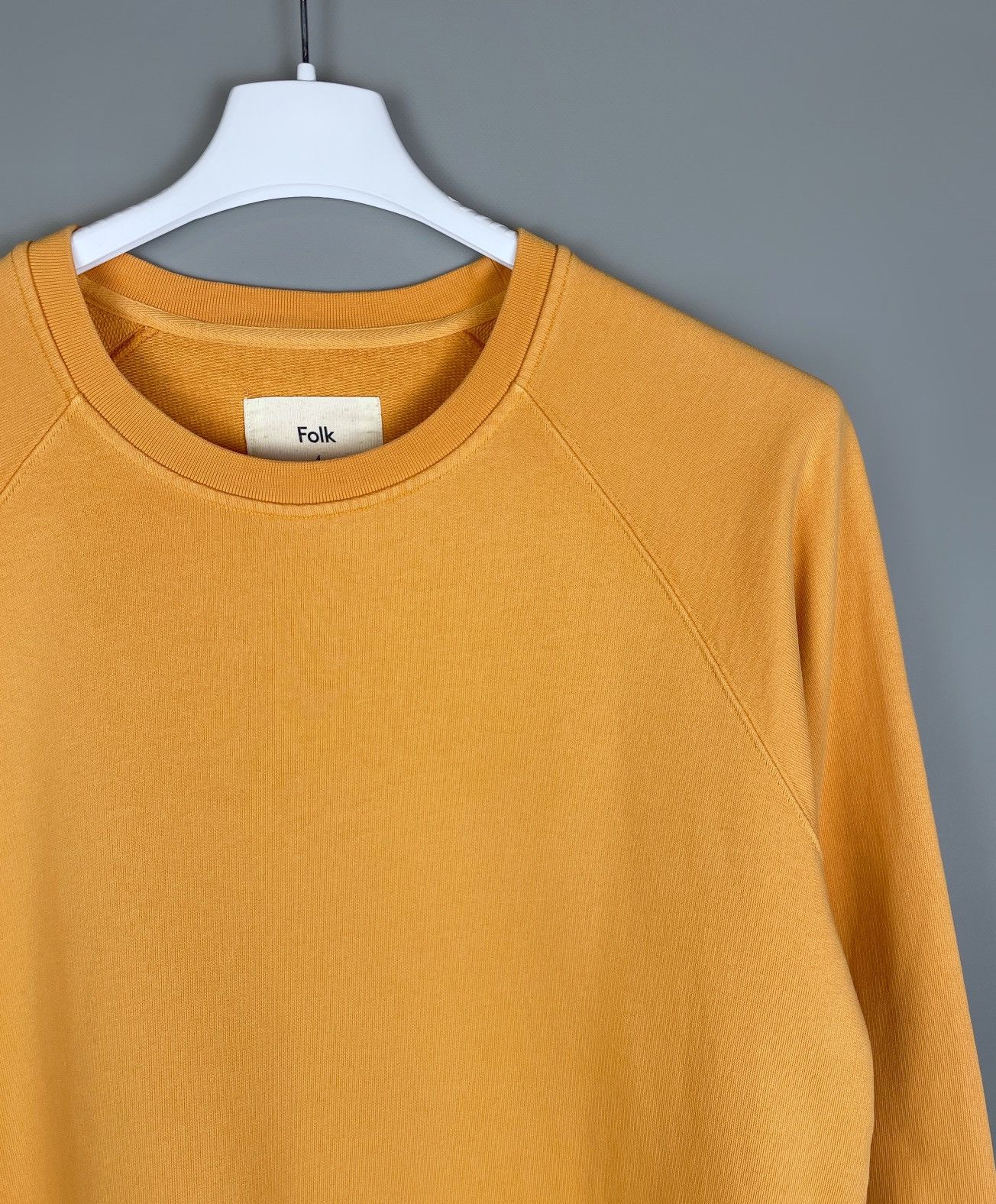 Folk FOLK Crew Neck Cotton LS Sweatshirt Size 4 Made Portugal Size US L / EU 52-54 / 3 - 2 Thumbnail