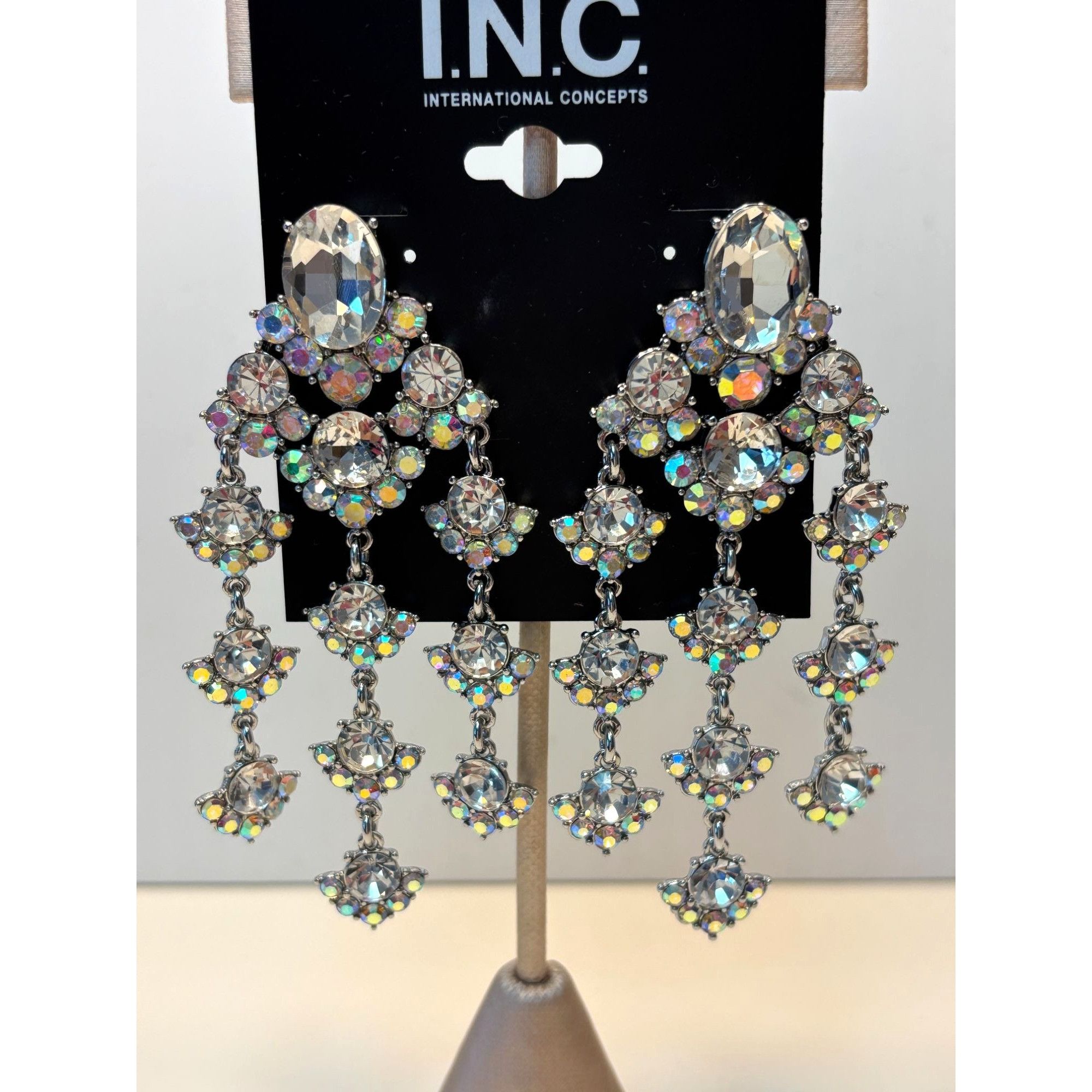 I.N.C Sparkling Chandelier Earrings by INC – Holiday Showstoppers! Size ONE SIZE - 1 Thumbnail
