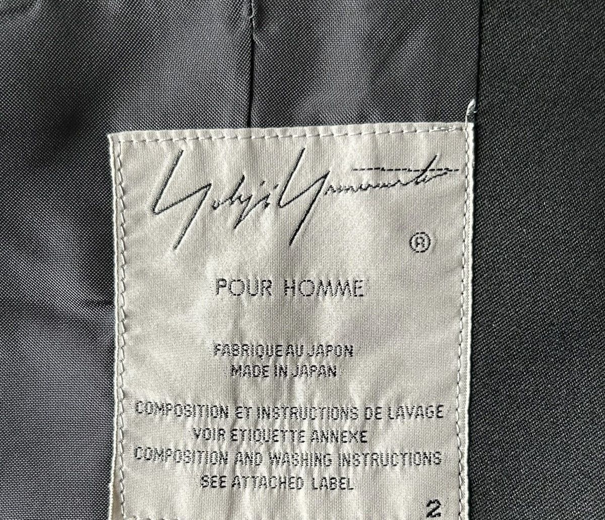 Yohji Yamamoto Yohji Yamamoto 17AW Floral Pleated Leather-Trim Blazer Size US M / EU 48-50 / 2 - 5 Thumbnail