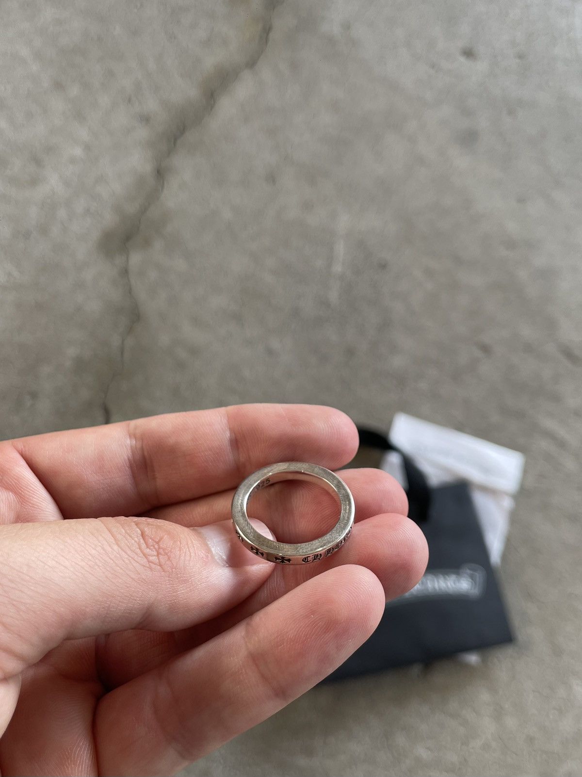 Chrome Hearts Chrome Hearts Hong Kong Spacer Ring Size ONE SIZE - 6 Thumbnail