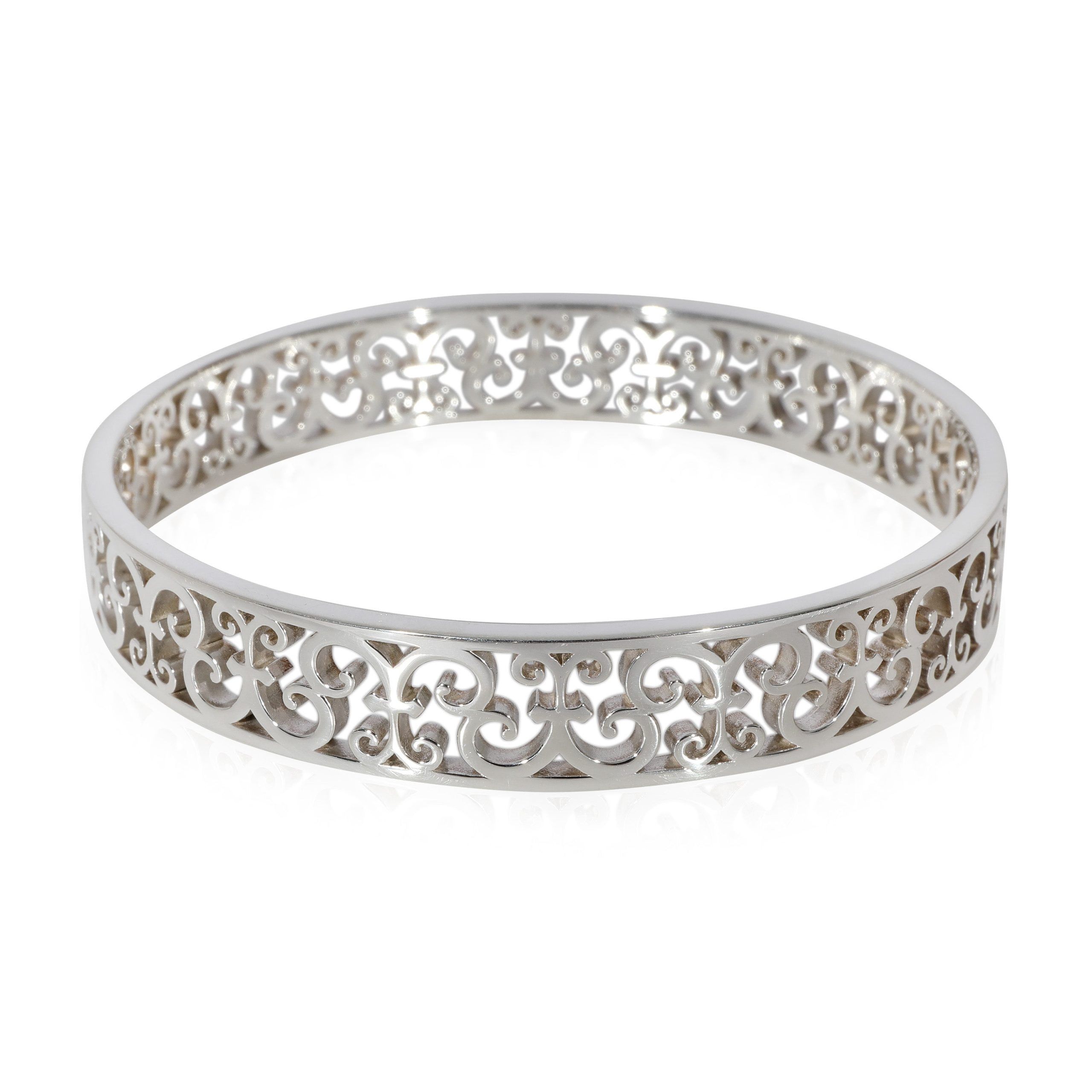 image of Tiffany Co Tiffany & Co. Enchant Collection Open Bangle In Sterling Silver, Women's
