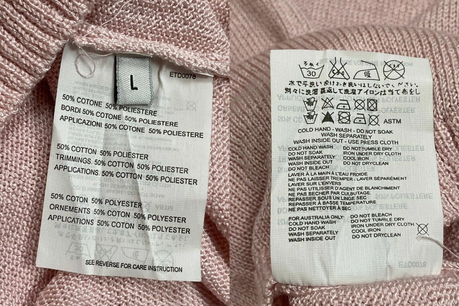 Prada Prada HNT Knit V-Neck Sweater Pullover Womens Size L / US 10 / IT 46 - 12 Thumbnail