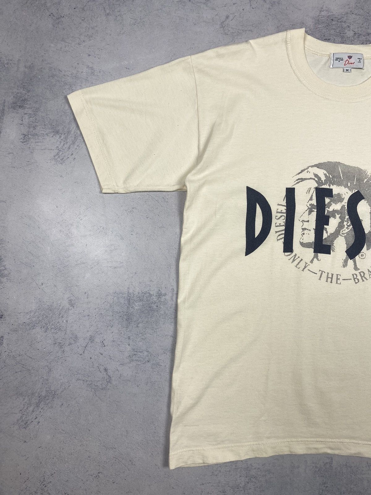 Diesel Vintage 90s Diesel Big Logo Punk Bootleg T Shirt Size M Size US M / EU 48-50 / 2 - 3 Thumbnail