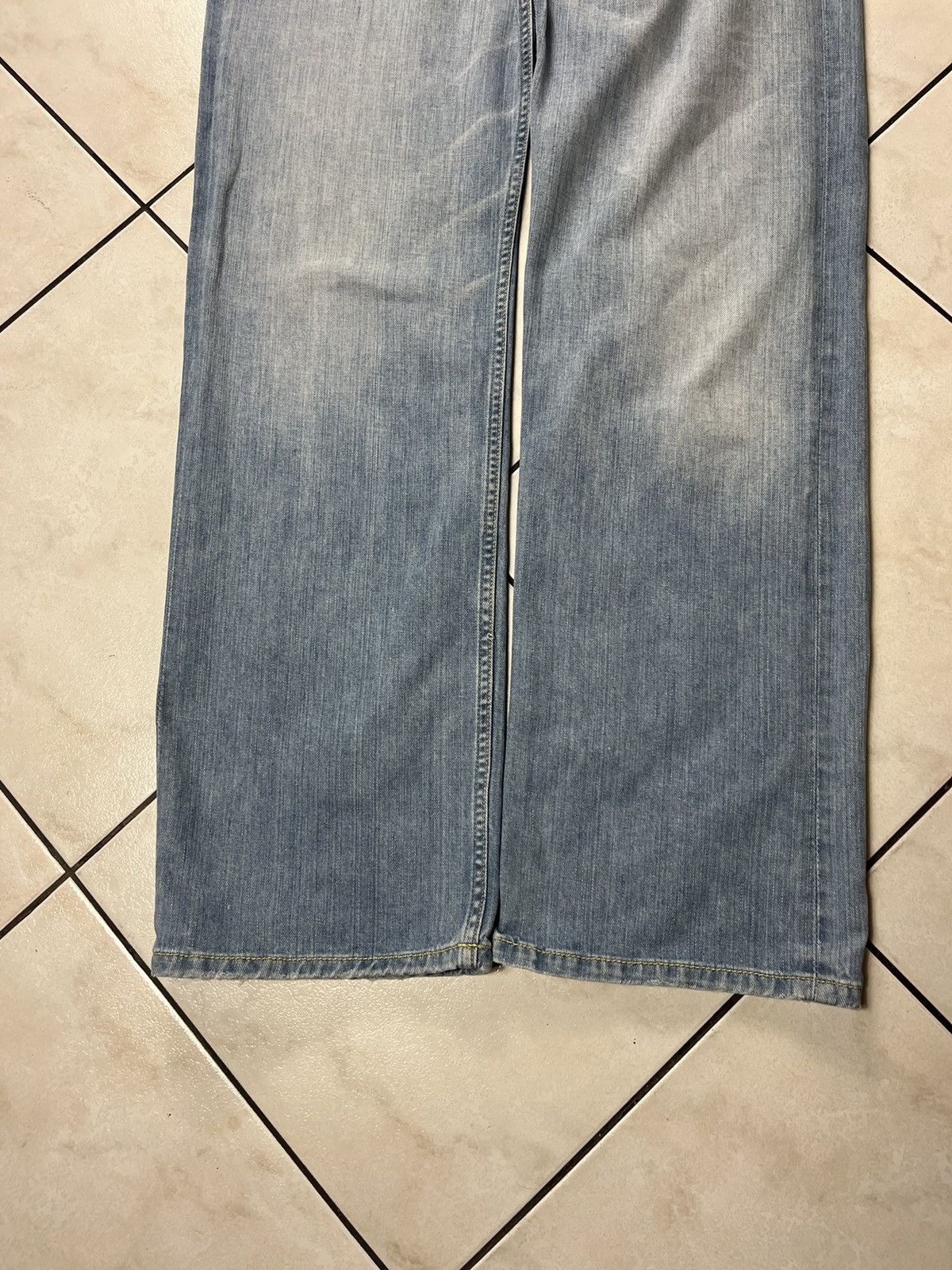 Diesel × Vintage Vintage y2k diesel Rolan baggy wide jeans denim pants washed Size US 34 / EU 50 - 5 Thumbnail