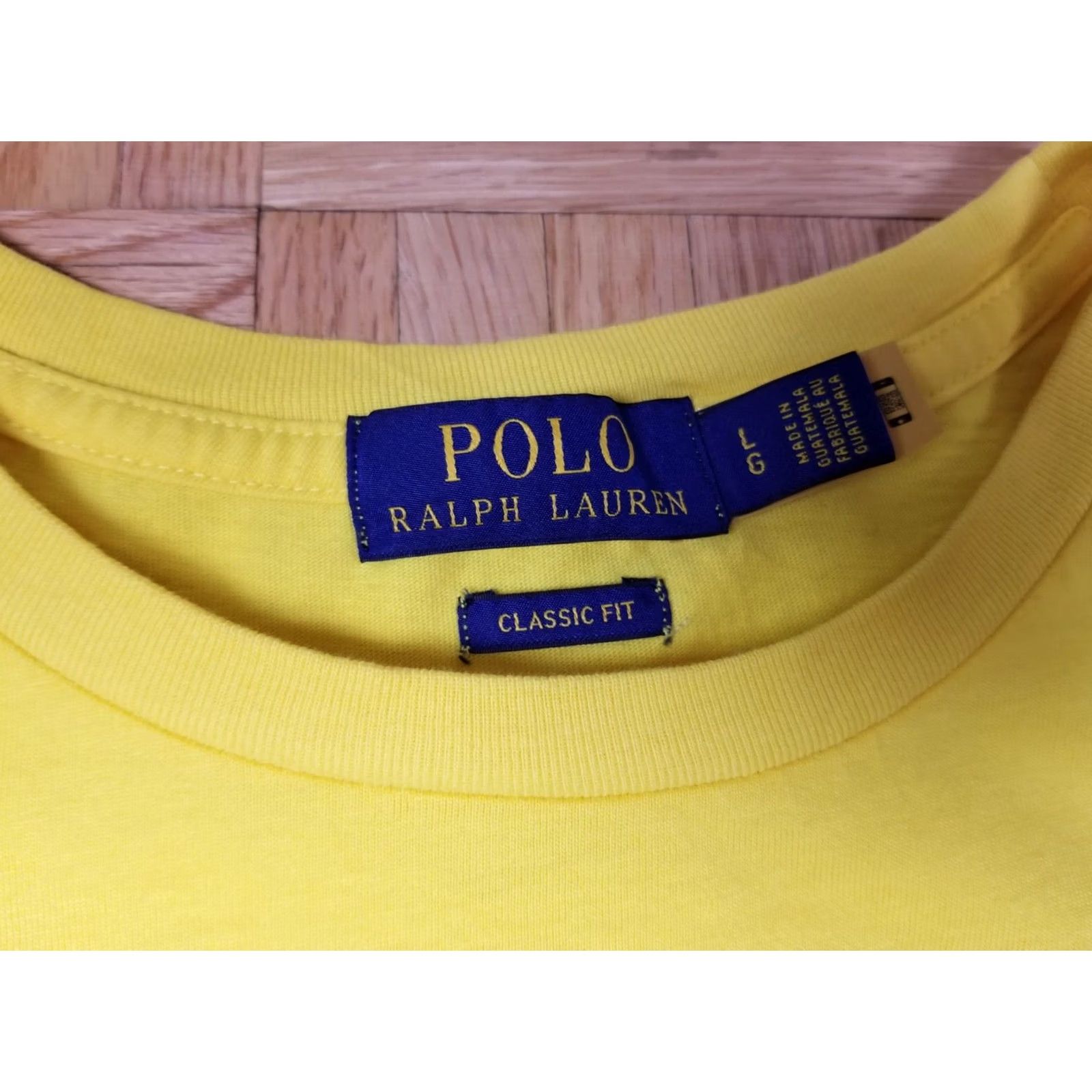 Ralph Lauren VINTAGE Ralph Lauren POLO Shirt Mens T-Shirt Round Neck SZ Large Black Cotton Short Sleeve Classic Polo Tee 90s Theme Size US L / EU 52-54 / 3 - 3 Thumbnail