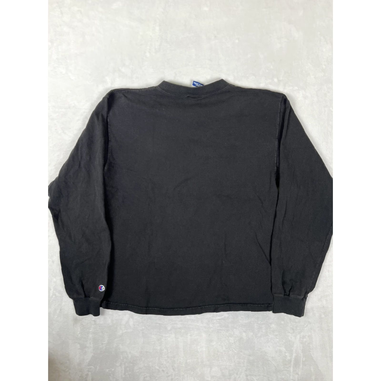 Champion Vintage Champion Long Sleeve 1/4 Zip Mens Large Black Made in USA 90s Size US L / EU 52-54 / 3 - 7 Thumbnail