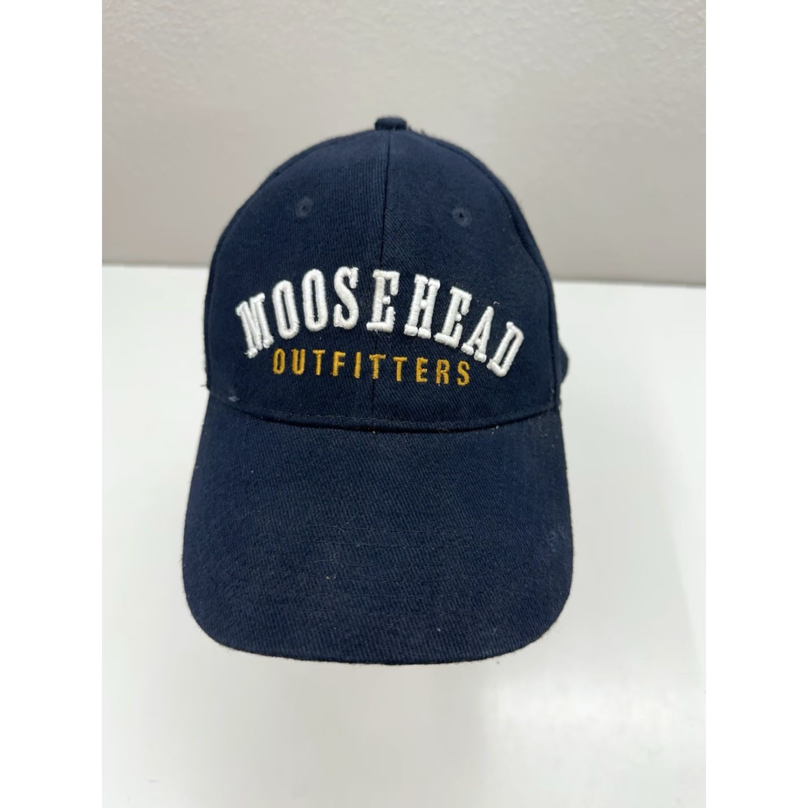 Logo 7 Unbranded Baseball Hat Moosehead Outfitters Logo Embroidered Blue Cap Size ONE SIZE - 2 Thumbnail