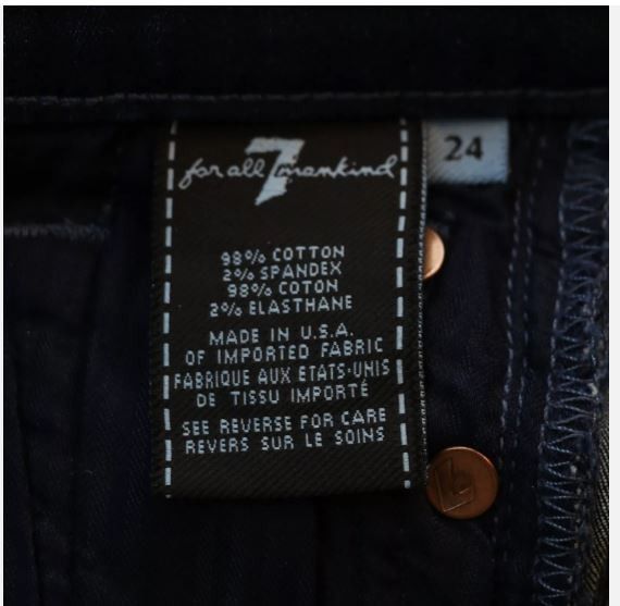 7 For All Mankind New 7 For All Mankind High Waisted Super Skinny Jeans Size 24" / US 00 / IT 34 - 13 Thumbnail