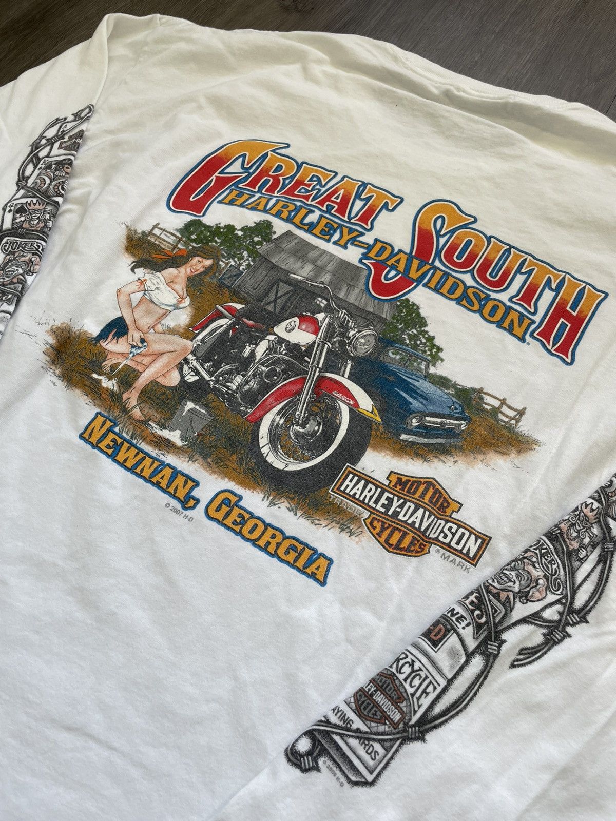 Harley Davidson Harley Davidson “Great South Georgia” Long Sleeve (No Sz.) Size US XL / EU 56 / 4 - 2 Thumbnail