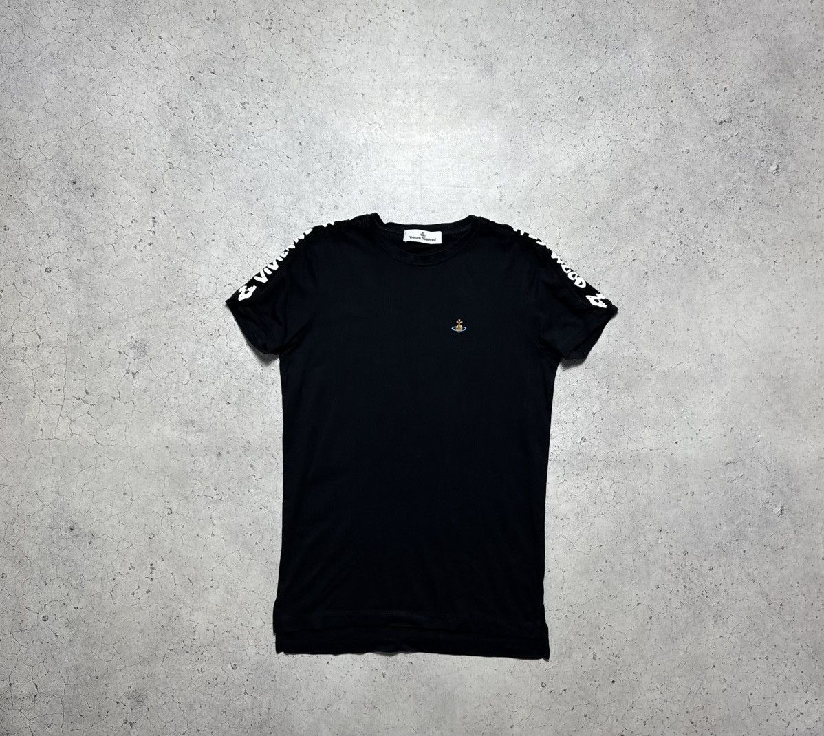 Vivienne Westwood Vivienne Westwood Black Luxury T-Shirt Size S Size US S / EU 44-46 / 1 - 1 Thumbnail