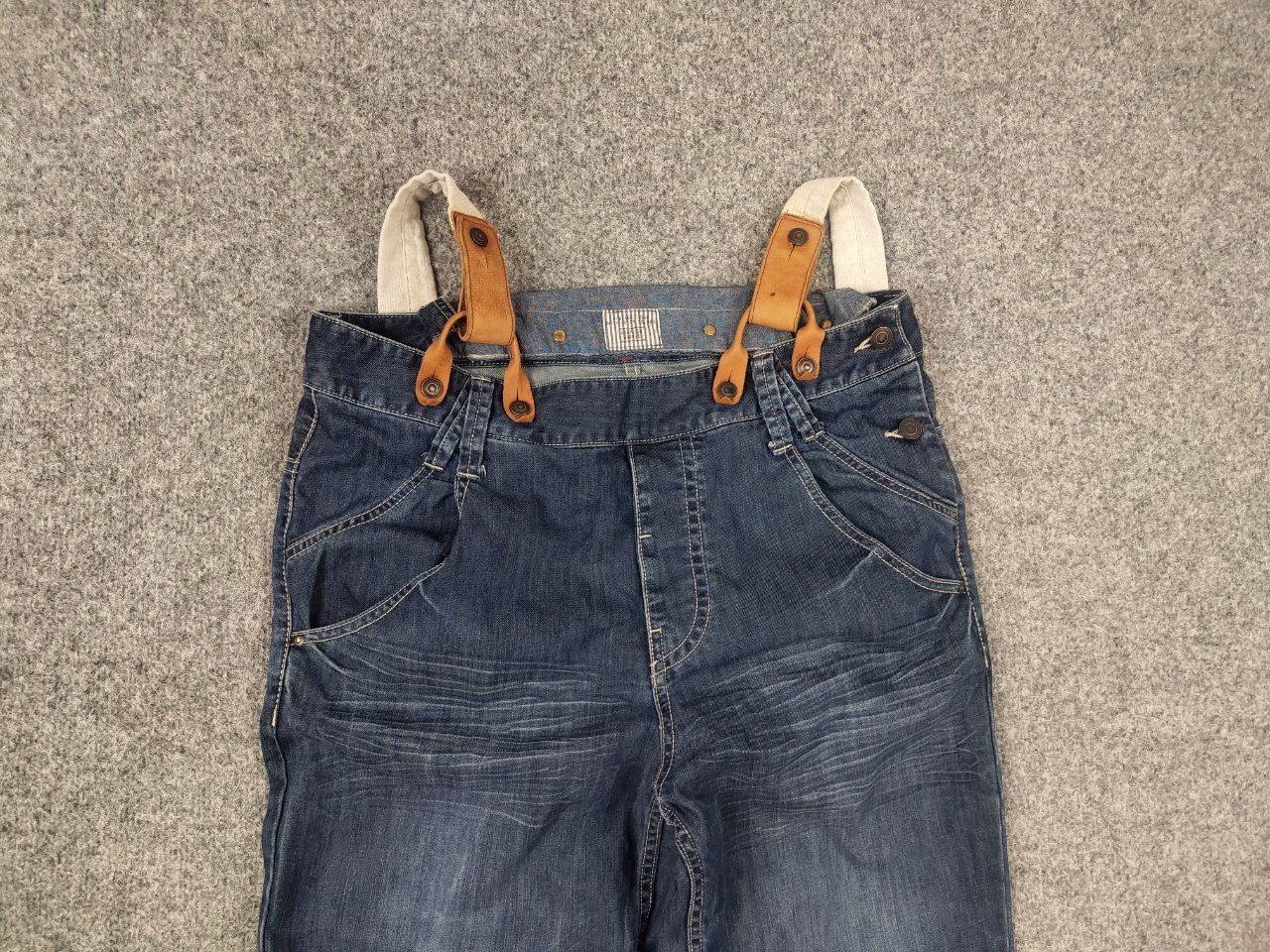 Japanese Brand Wafflish Waffle Vintage Japan Kapital Design Jeans Overall Size US 32 / EU 48 - 8 Thumbnail