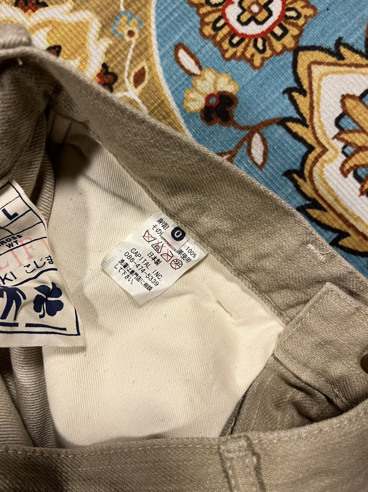 Kapital Kapital Product Kurashiki - Camera Pocket Pants Size 29" - 6 Thumbnail