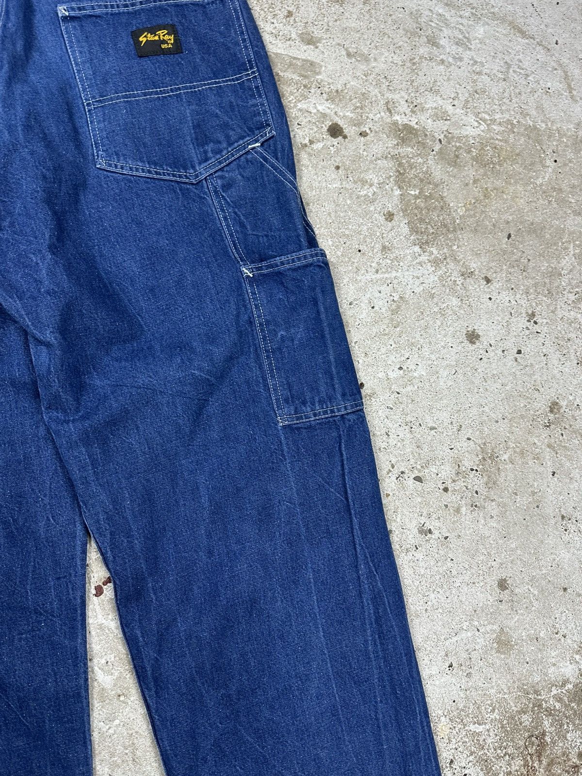 JNCO × Stan Ray × Vintage Vintage 90s Stan Ray USA Baggy Carpenter Denim Pants Jeans Size US 33 - 16 Thumbnail