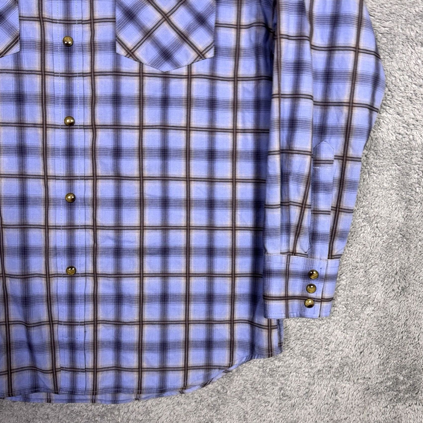 Pendleton Pendleton Shirt Men M Frontier Pearl Snap Plaid Western Cowboy Cotton L/S Size US M / EU 48-50 / 2 - 3 Thumbnail