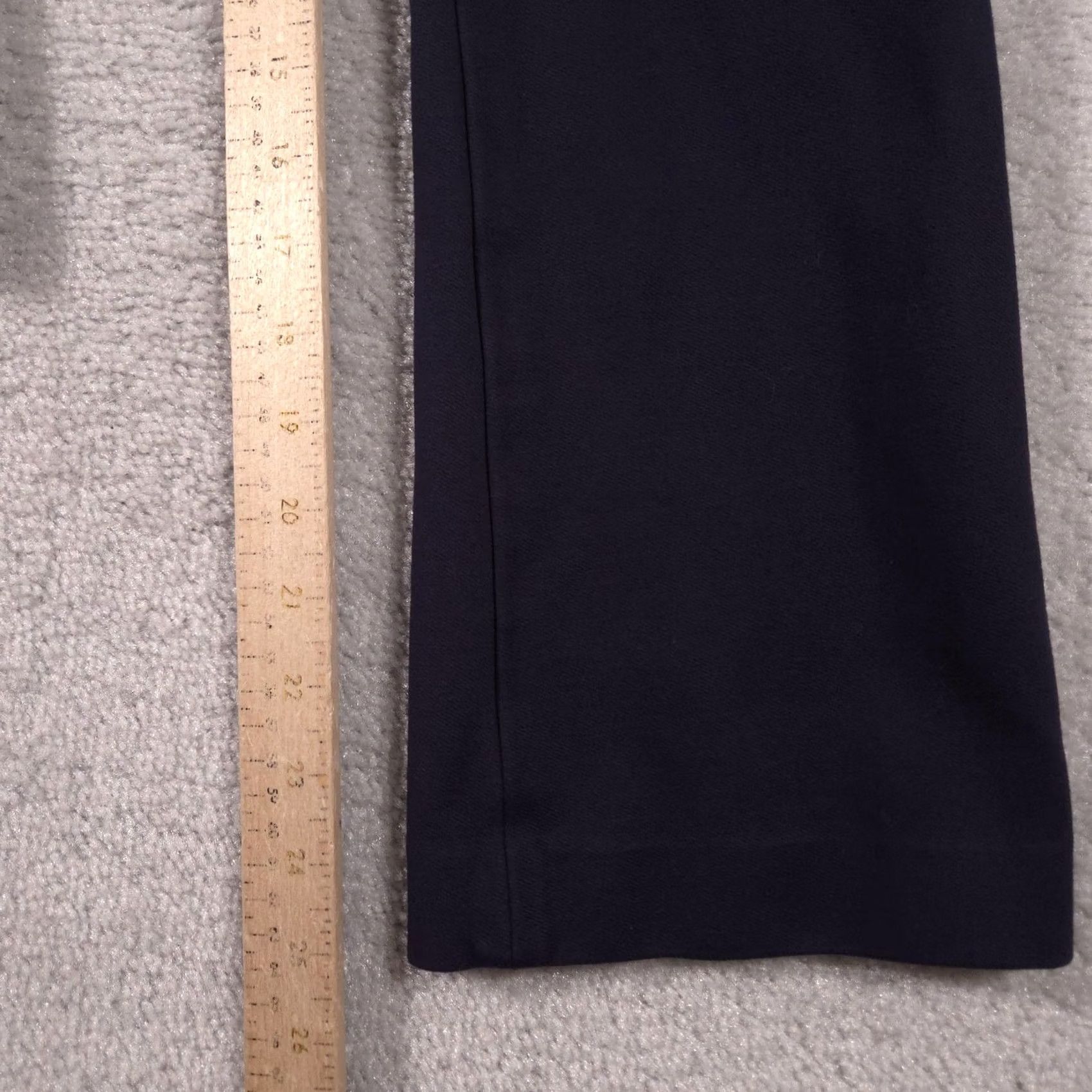 Talbots Talbots Pants Womens 2 Navy Montauk Ponte Pull On Straight Leg Ankle Dress Work Shirt? Size 26" / US 2 / IT 38 - 7 Thumbnail