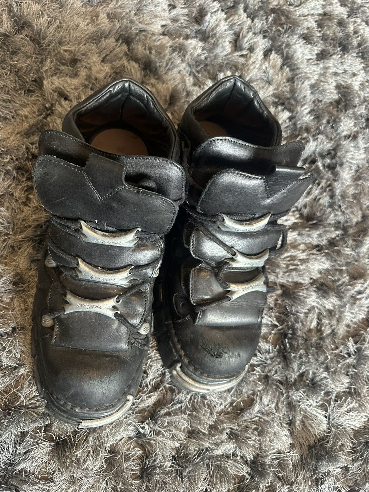 New Rock New Rock Gothic Ankle Boots-106-S1 Size US 13 / EU 46 - 4 Thumbnail