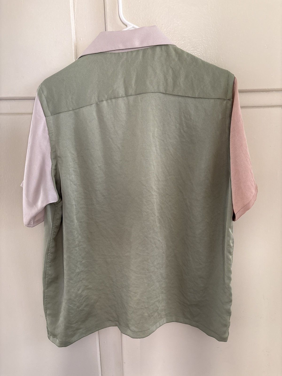 Needles Needles S/S One Up Shirt (Green) Size US S / EU 44-46 / 1 - 2 Thumbnail
