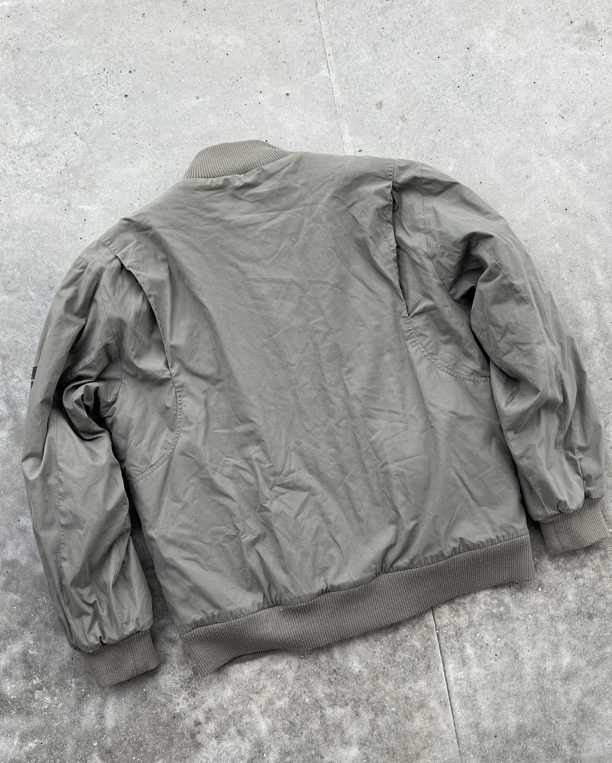 Caterpillar × Vintage Caterpillar bomber jacket vintage workwear olive khaki Size US L / EU 52-54 / 3 - 5 Thumbnail