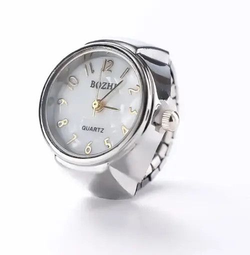 VIBE Mini Elastic Strap Watch Adjustable Ring Size ONE SIZE - 7 Thumbnail