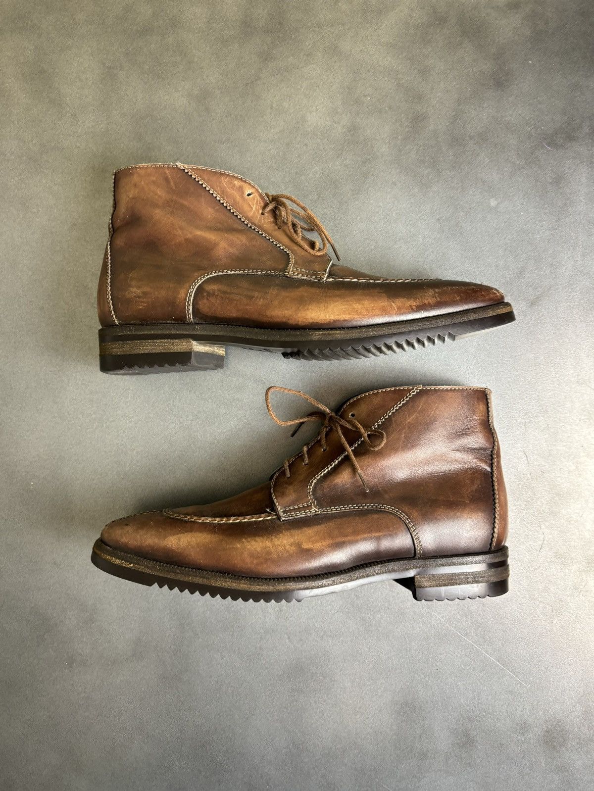 Brioni × Designer Brioni Boots 41 Brogues Chelsea Dress Leather Moc Paraboot Size US 8.5 / EU 41-42 - 2 Thumbnail