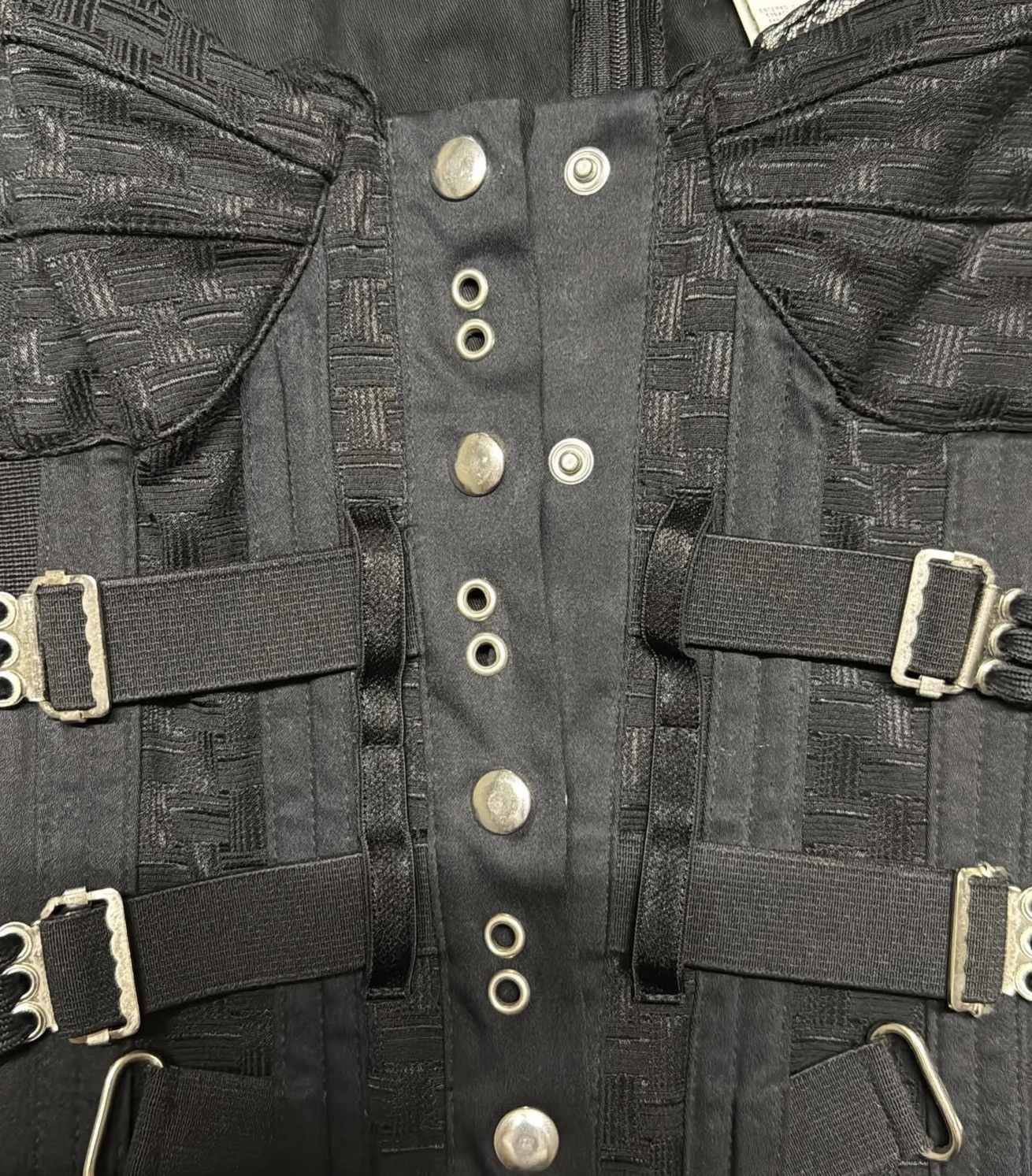 Dolce & Gabbana Dolce & Gabbana Bondage Strap Kyra Corset Dress - SS2004 Size L / US 10 / IT 46 - 4 Thumbnail