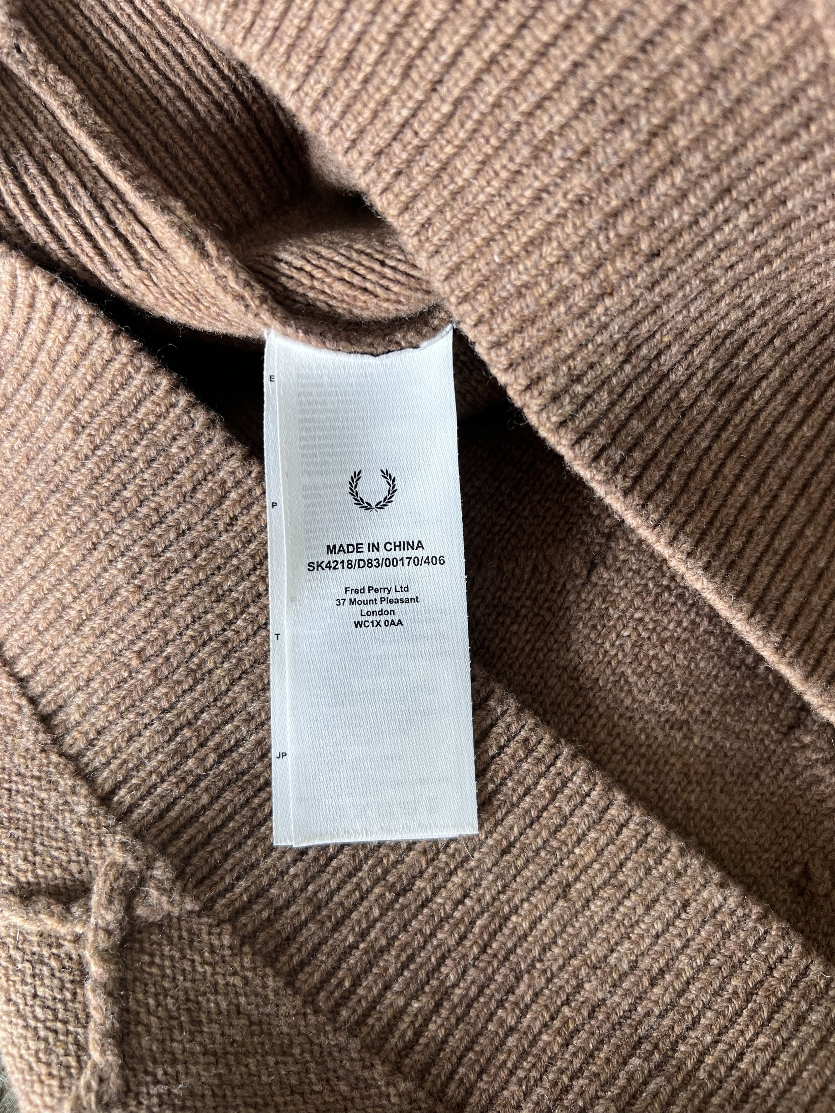Fred Perry × Raf Simons Raf Simons Fred Perry Wool Patched Oversized Sweater Size US M / EU 48-50 / 2 - 9 Thumbnail