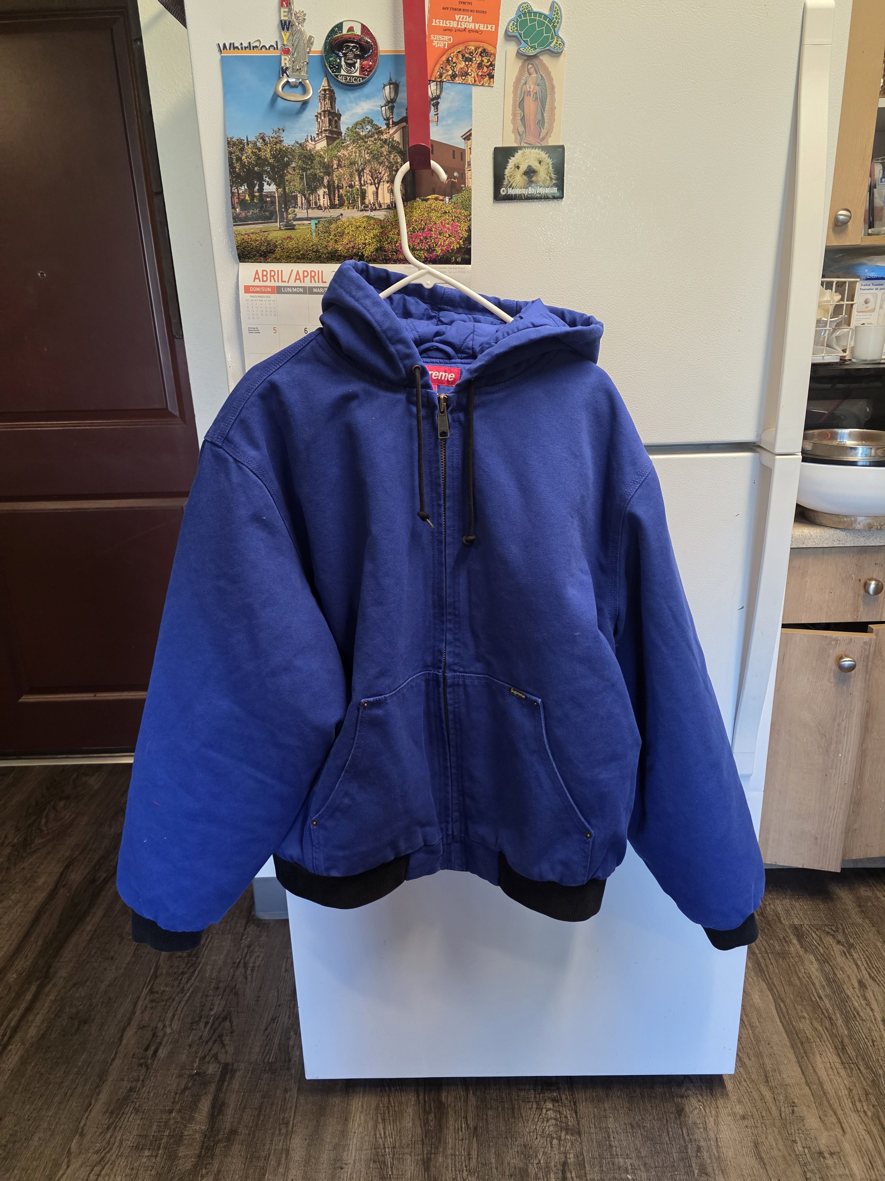 Supreme × Thrasher Supreme Thrasher Hooded Work Jacket Size XL NWT