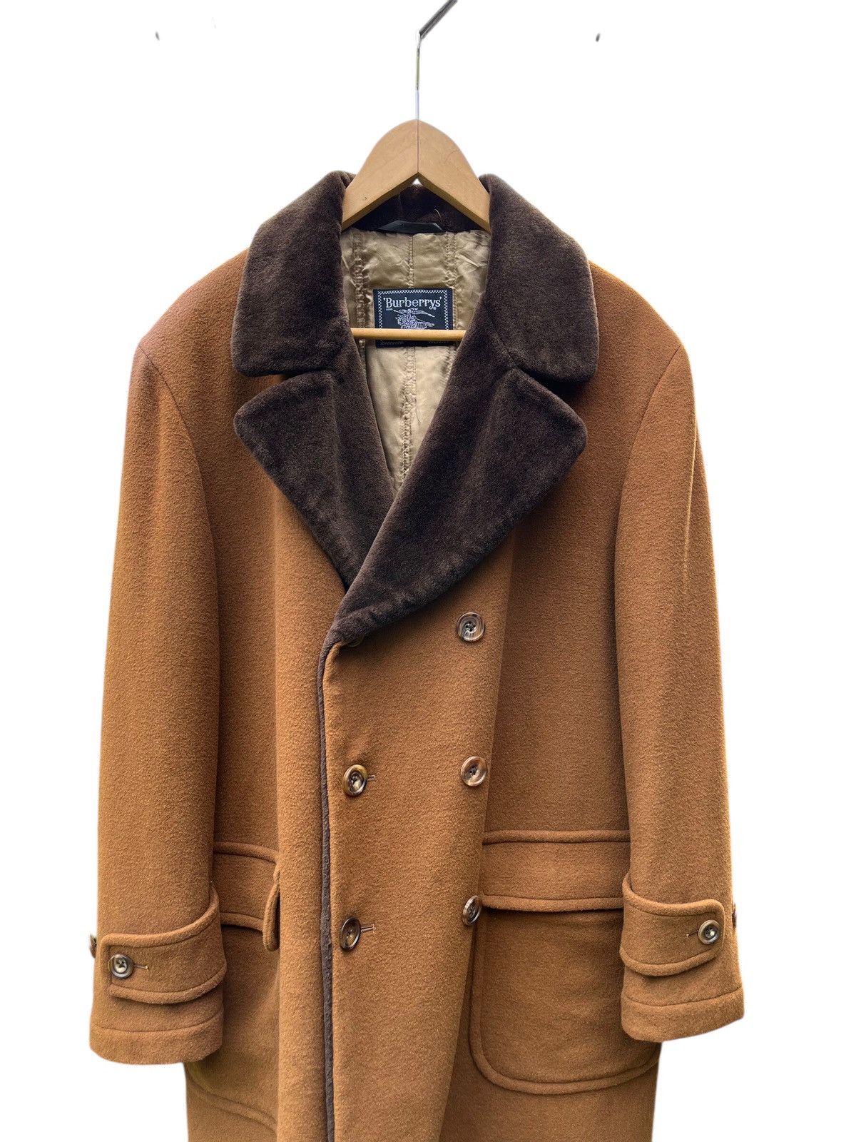 Burberry Vintage Burberry wool heavy long coat Size US L / EU 52-54 / 3 - 4 Thumbnail