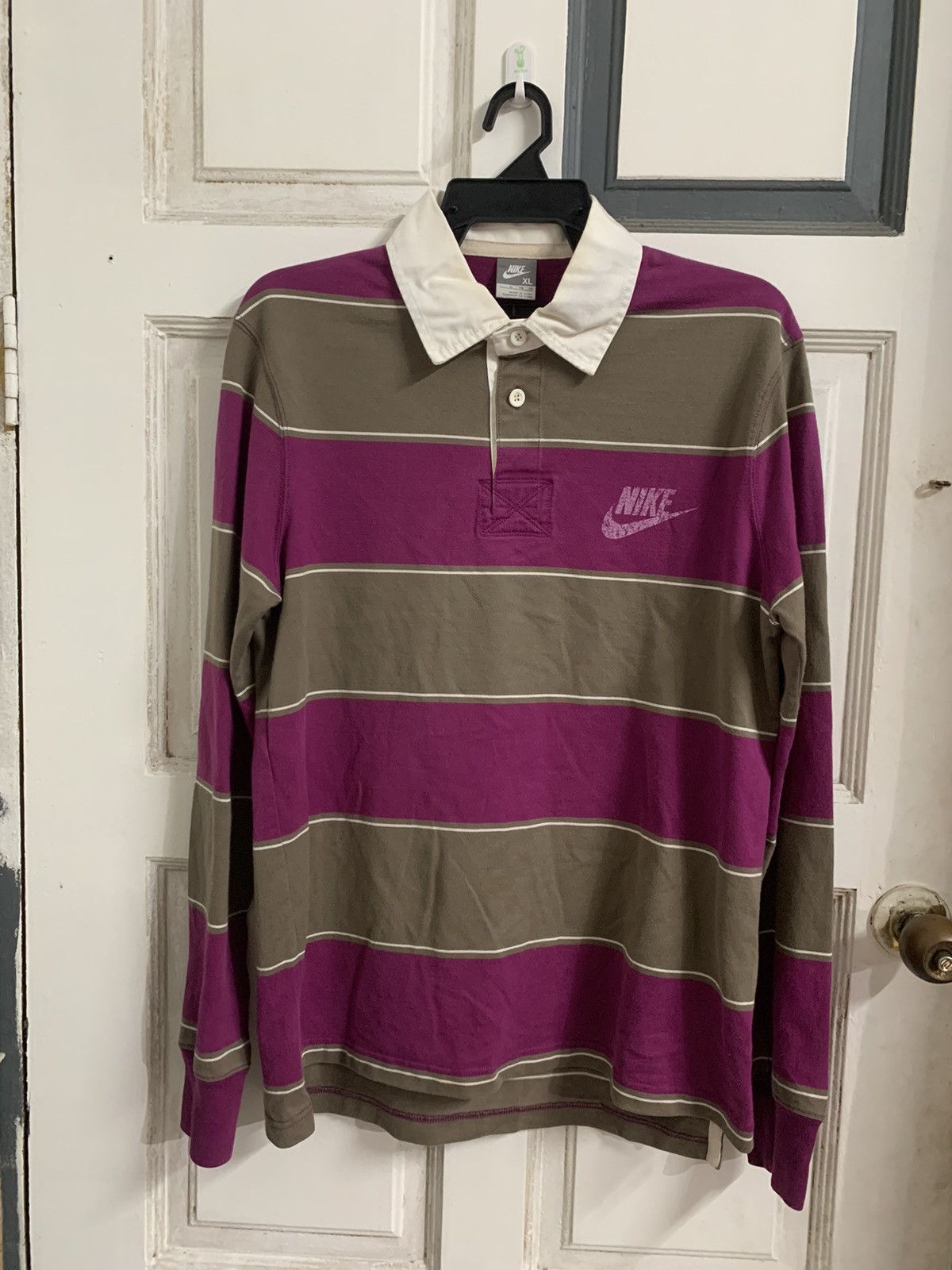 Nike × Vintage NIKE POLO RUGBY Y2k Size US XL / EU 56 / 4 - 1 Thumbnail