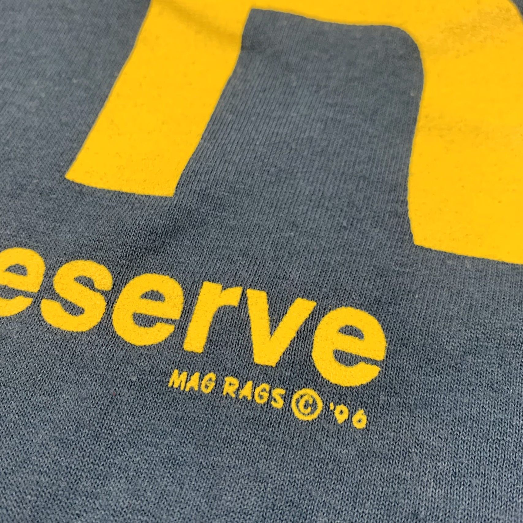 Hanes VINTAGE Another Reserve T Shirt Adult XL Blue Military Army Funny Graphic Tee Shirt Mens XL Blue Military Army Funny Graphic Tee Size US XL / EU 56 / 4 - 3 Thumbnail