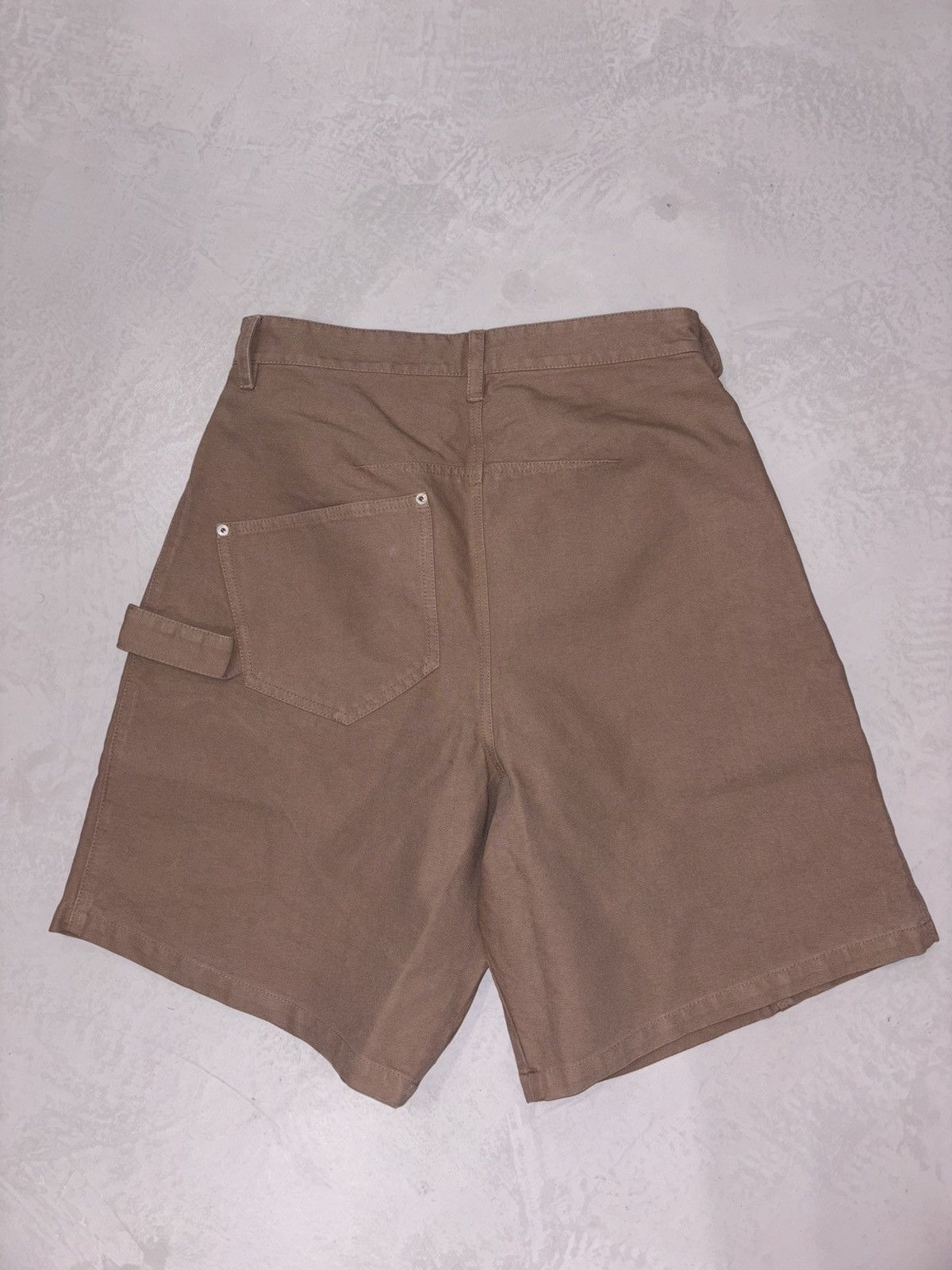 Designer 2024 JWAnderson Twisted Duck Canvas Shorts Size US 32 / EU 48 - 4 Thumbnail