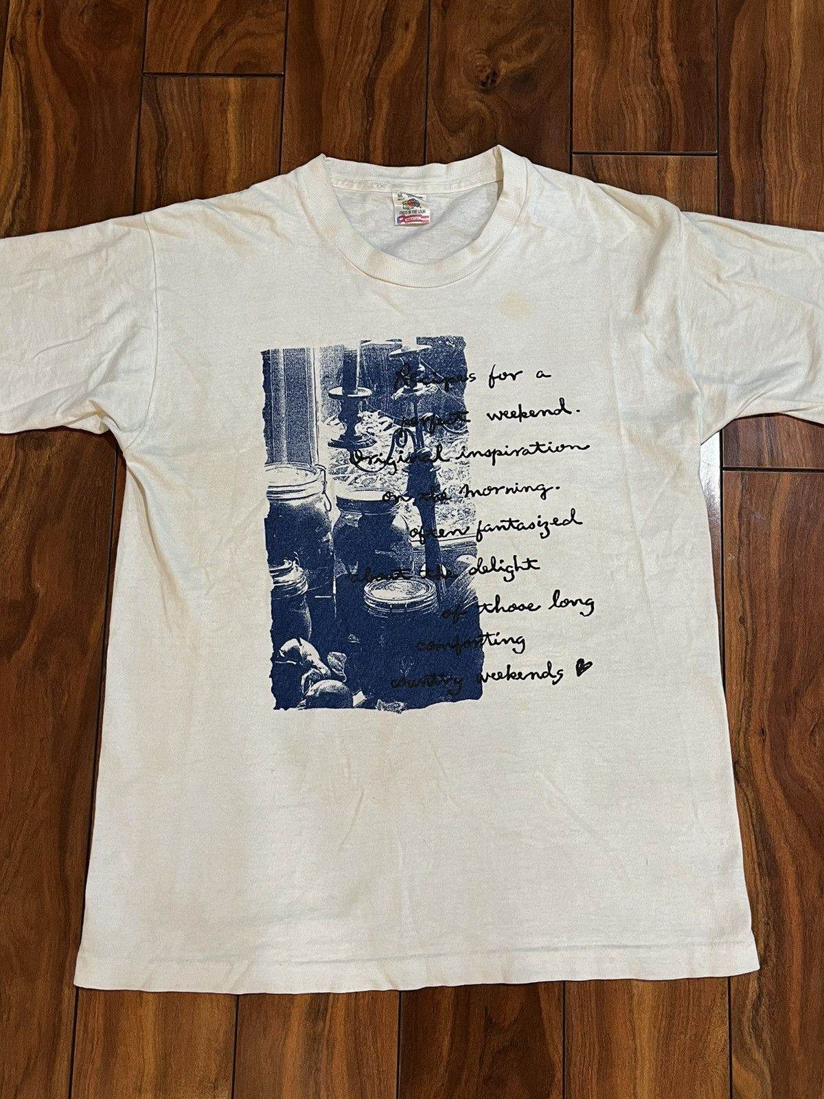 Vintage Vintage Poem Tee Size US M / EU 48-50 / 2 - 1 Thumbnail