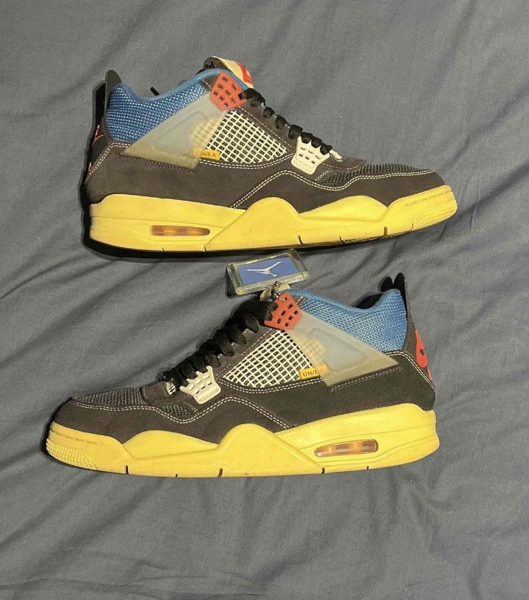 Nike Jordan 4 Union Used Size US 12 / EU 45 - 7 Thumbnail