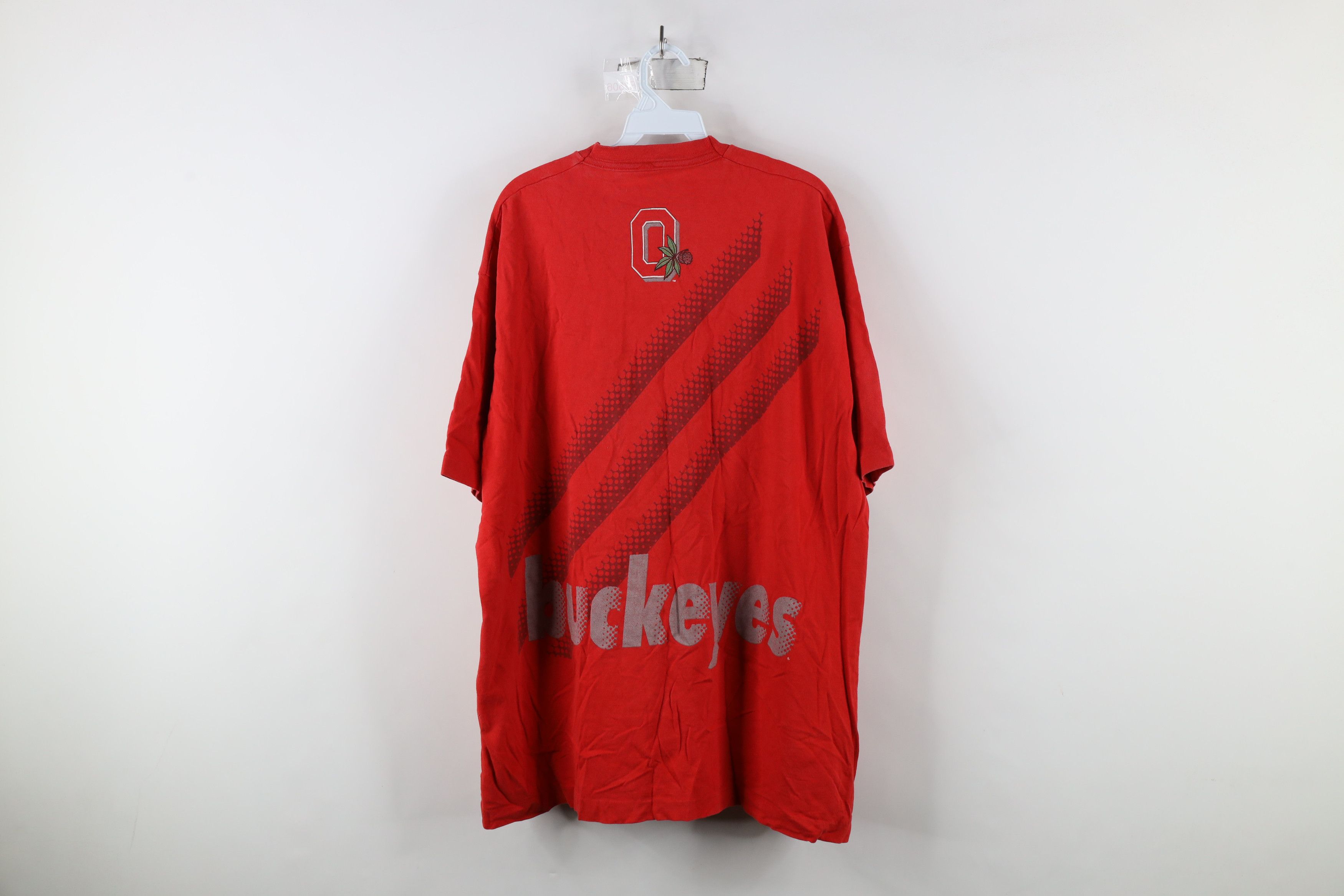 Vintage Vintage 90s All Over Print Ohio State University T-Shirt Size US XL / EU 56 / 4 - 12 Thumbnail