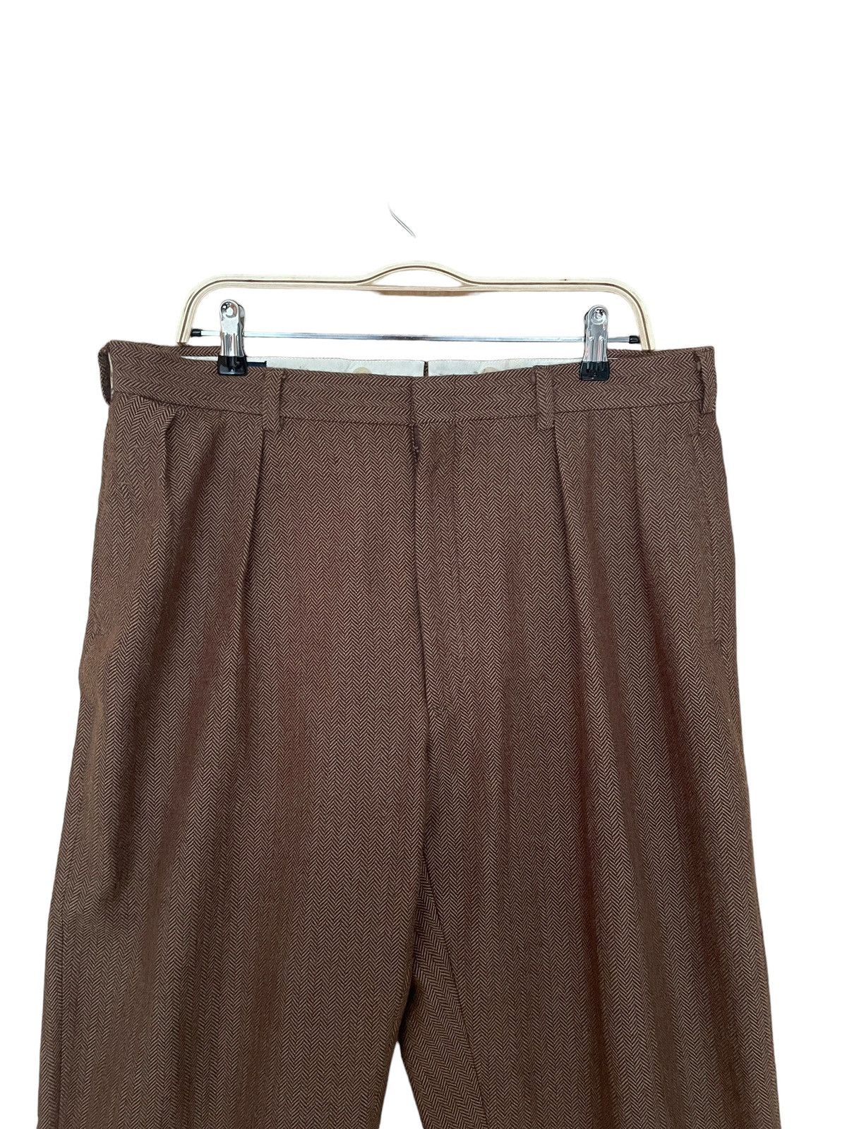 Vintage Vintage Brand Polo Ralph Lauren 100% Wool Pants 1980s Size US 36 / EU 52 - 3 Thumbnail