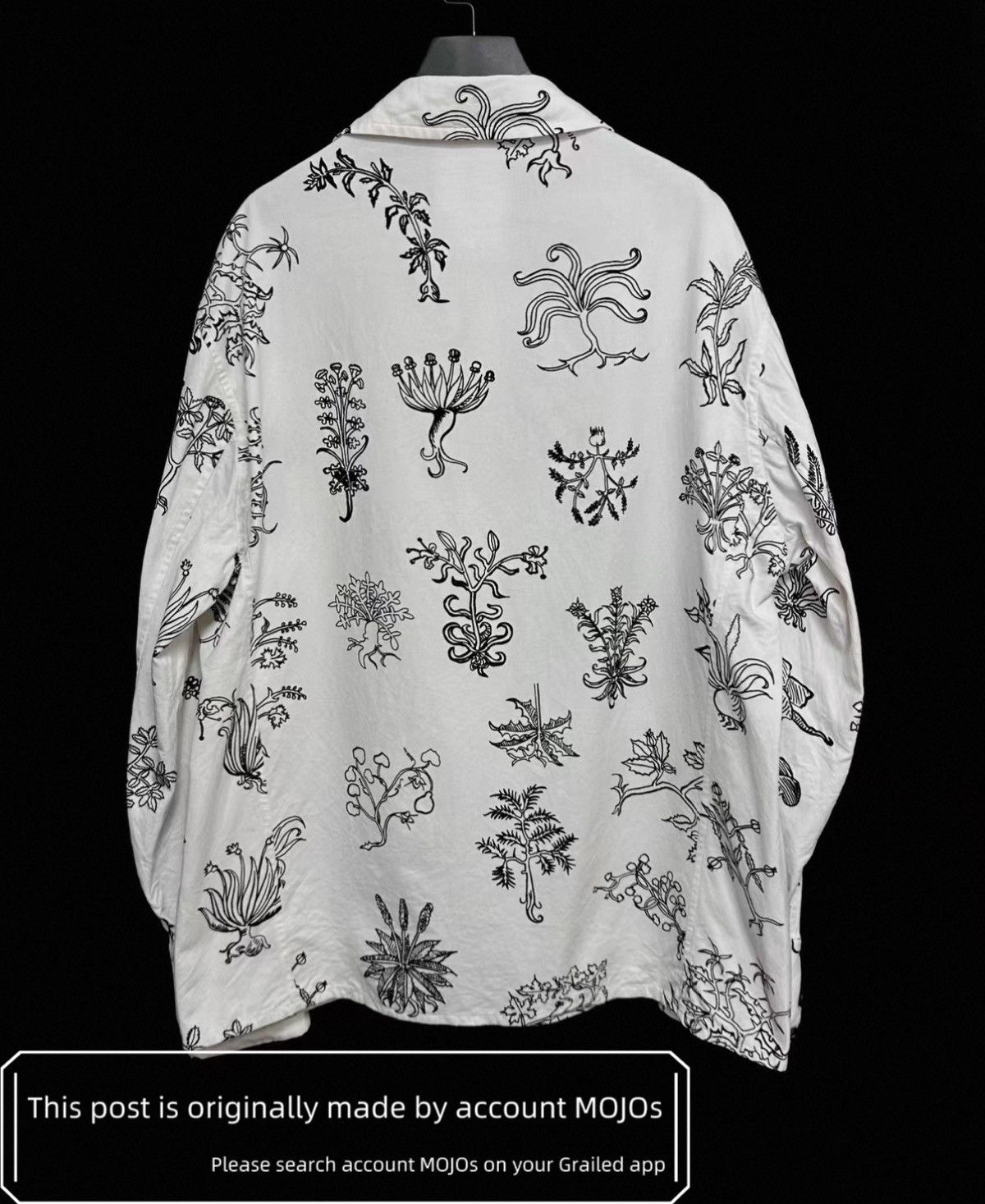 John Alexander Skelton Sz L John Alexander Skelton 24SS Plant Painting Shirt Jacket Size US L / EU 52-54 / 3 - 2 Thumbnail